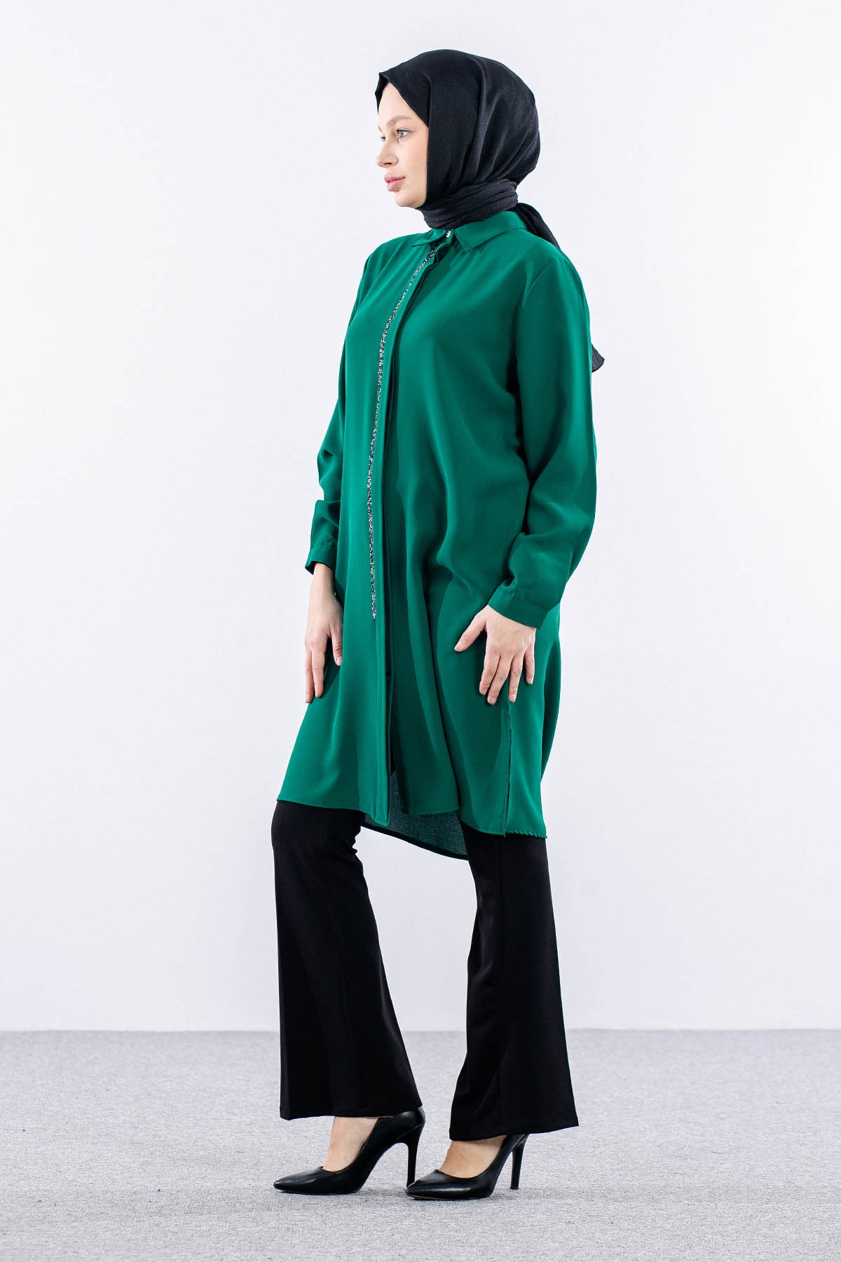 2423 Tunik 42-48 şrt - Mint - 3