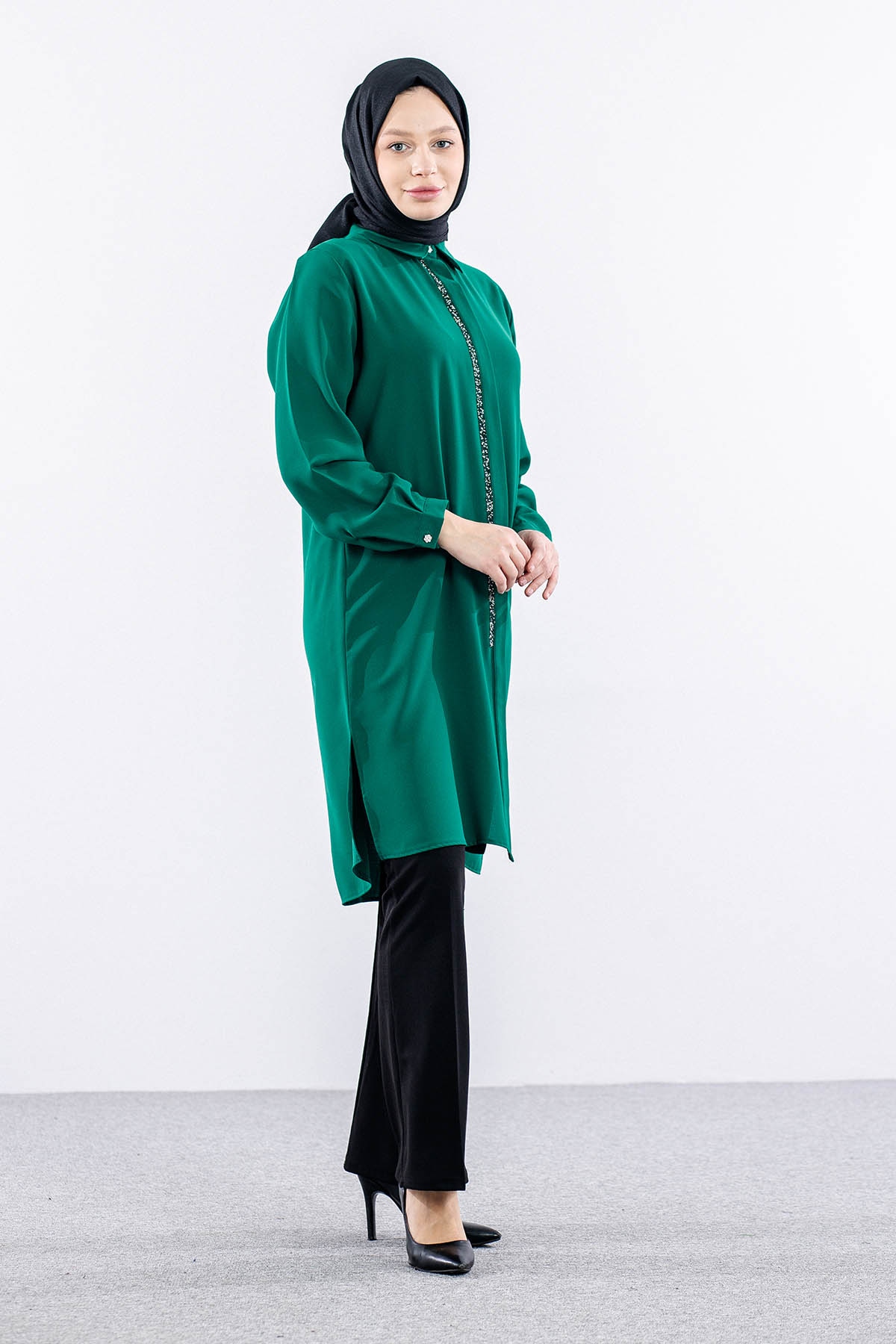 2423 Tunik 42-48 şrt - Mint - 4