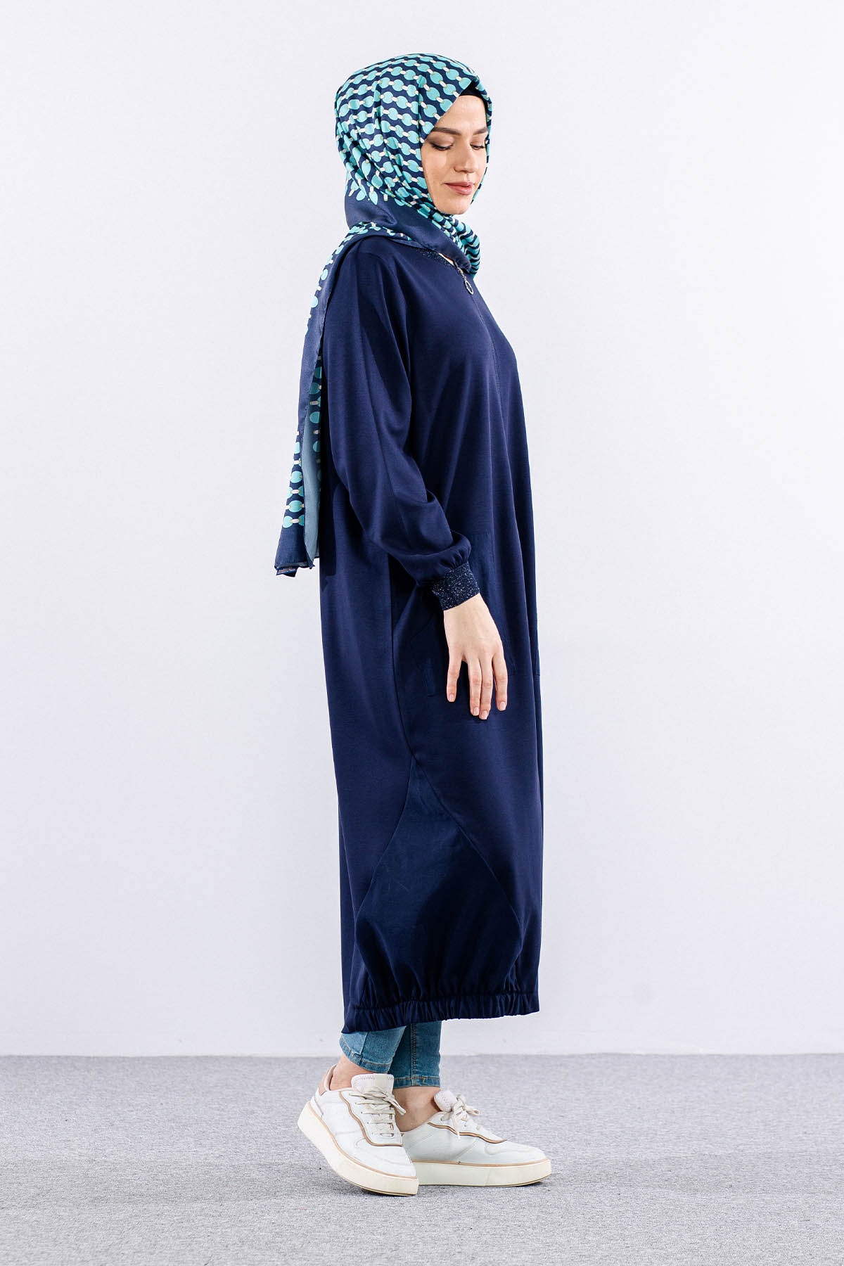 24231 Kap 44-46-48 - Lacivert  - - 4