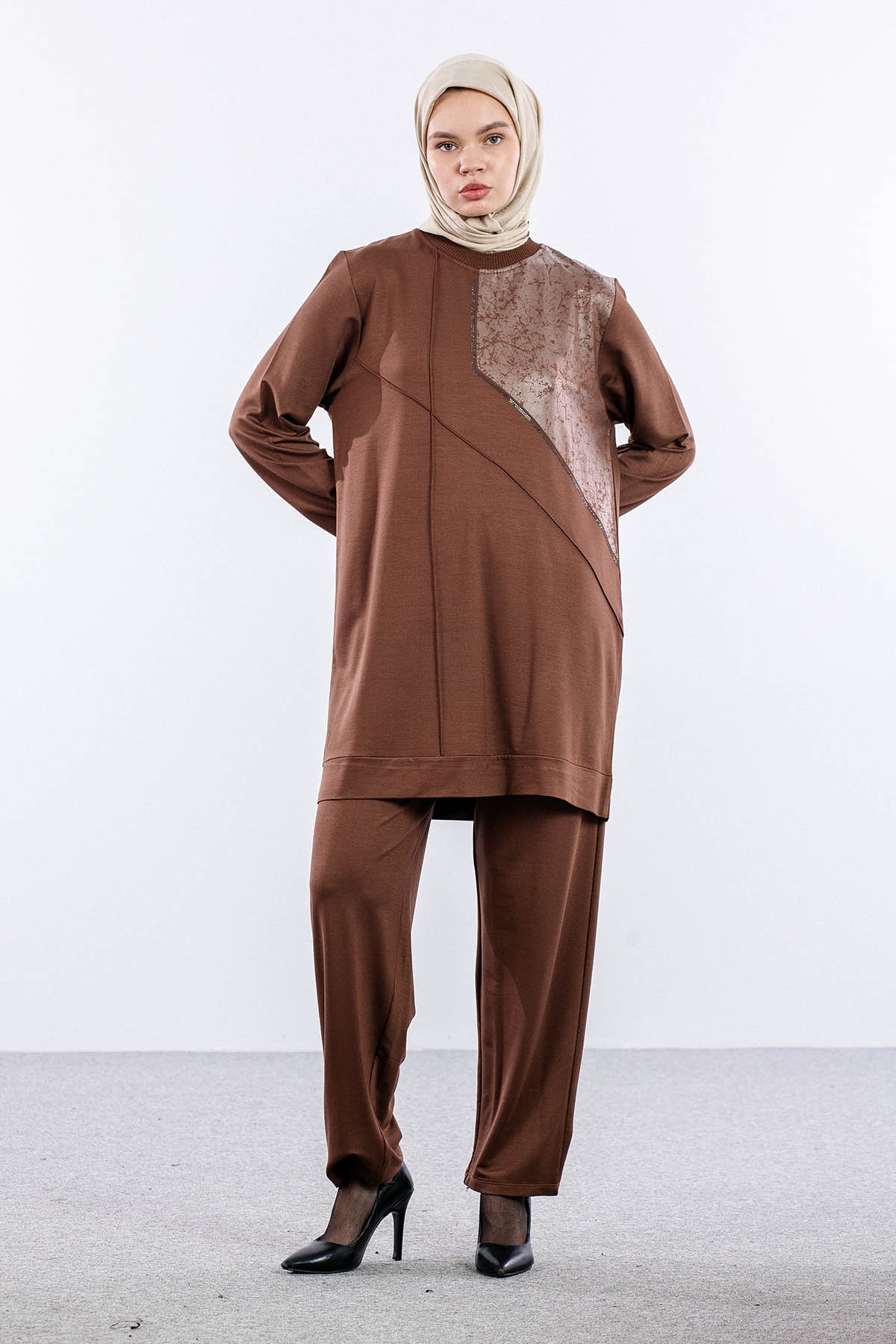 24241 Takim 44-46 - Kahve - 1