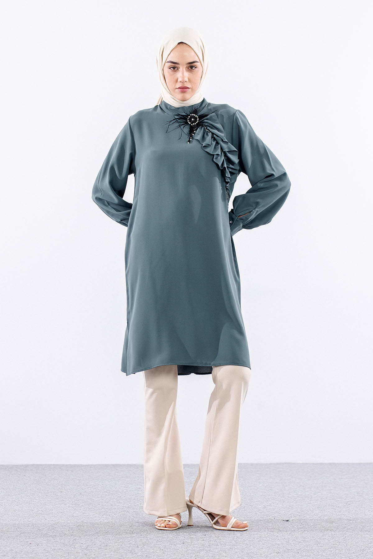 2425 Tunik 42-48 Bros - Haki - 1