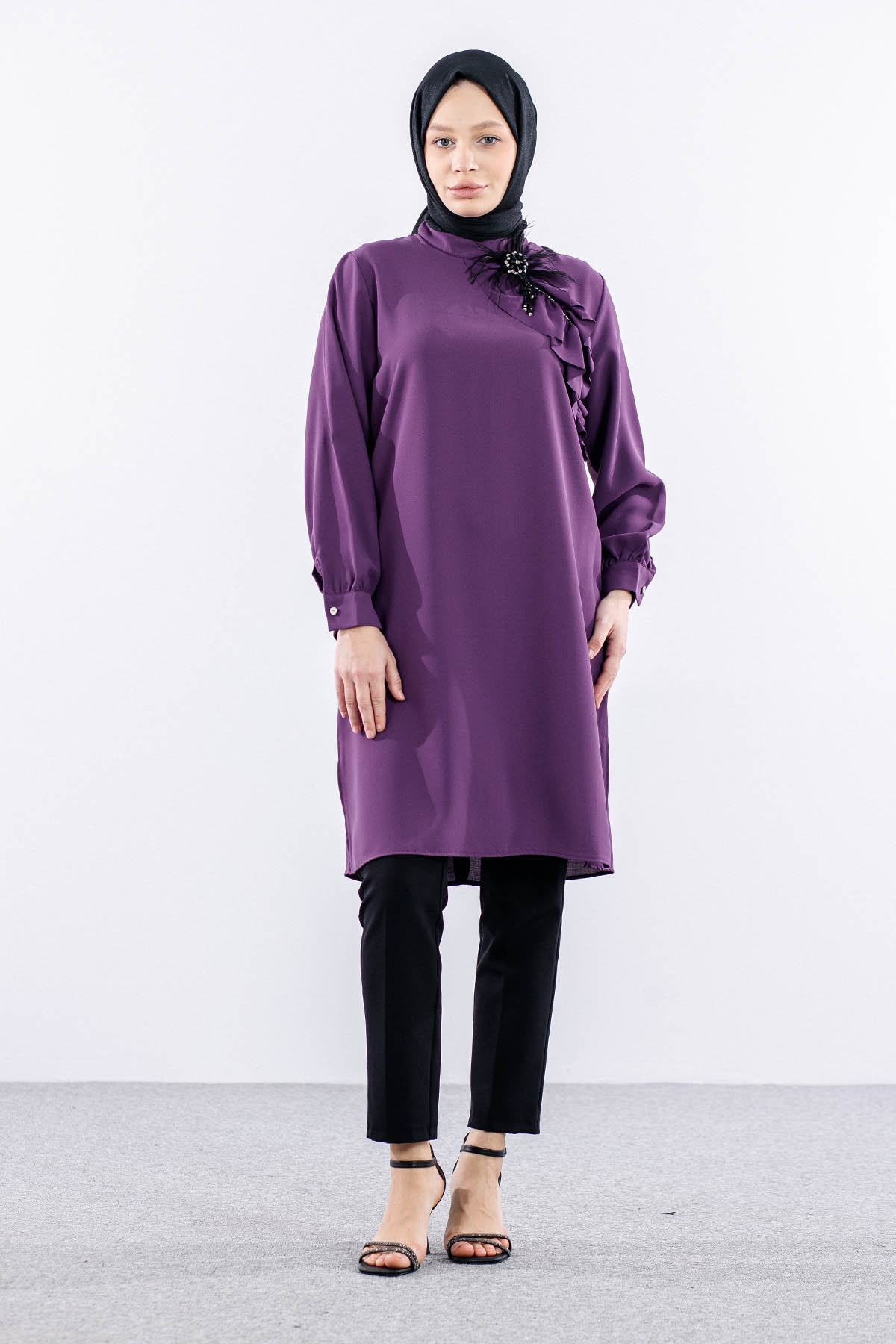 2425 Tunik 42-48 Bros - Lila - 1