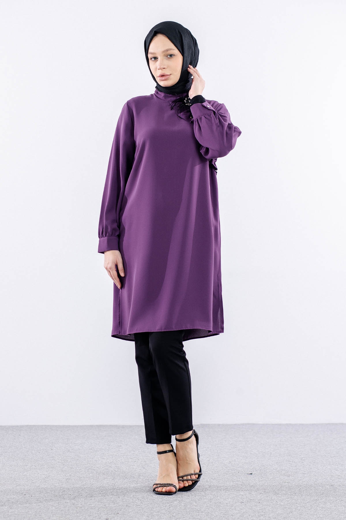 2425 Tunik 42-48 Bros - Lila - 2