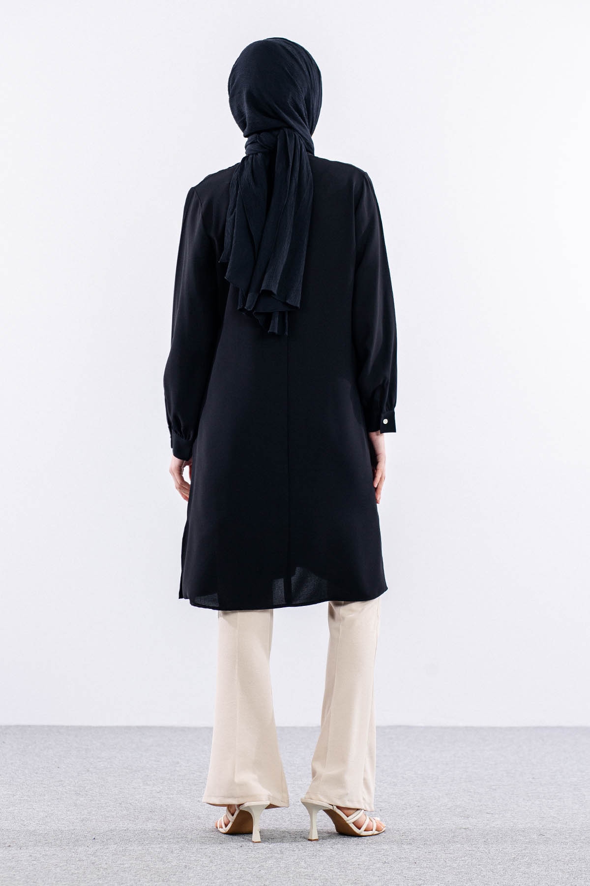 2425 Tunik 42-48 Bros - Siyah - 5