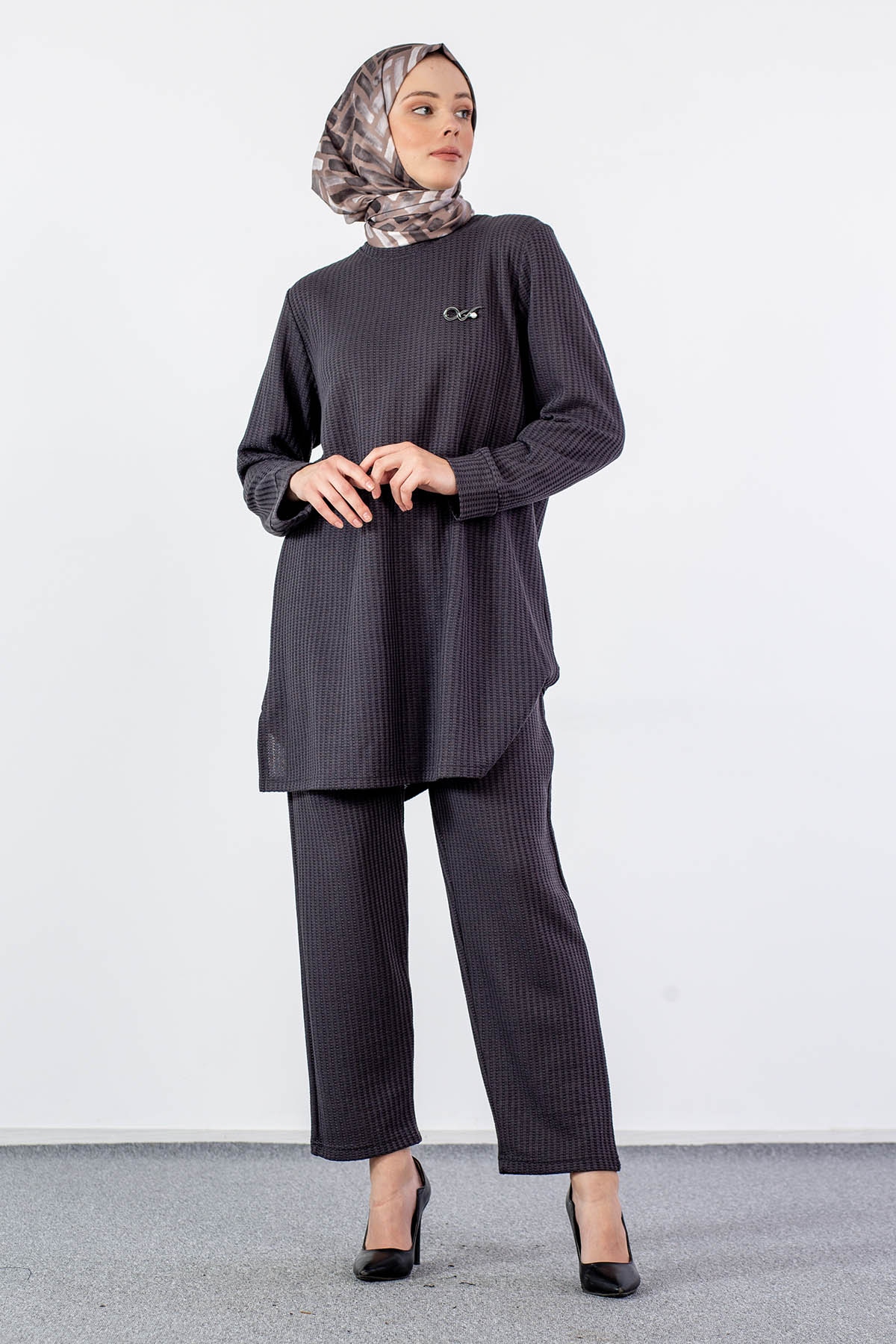 24254 Takim 44-46 - Gri - 2