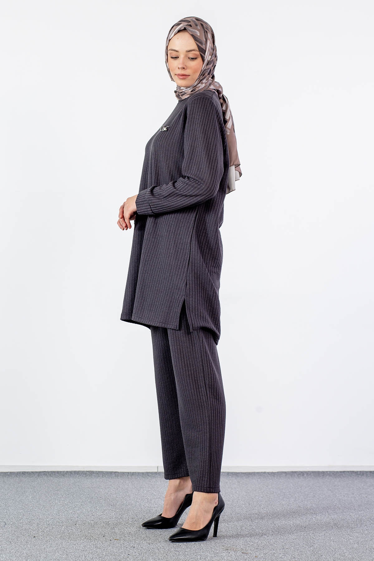 24254 Takim 44-46 - Gri - 3