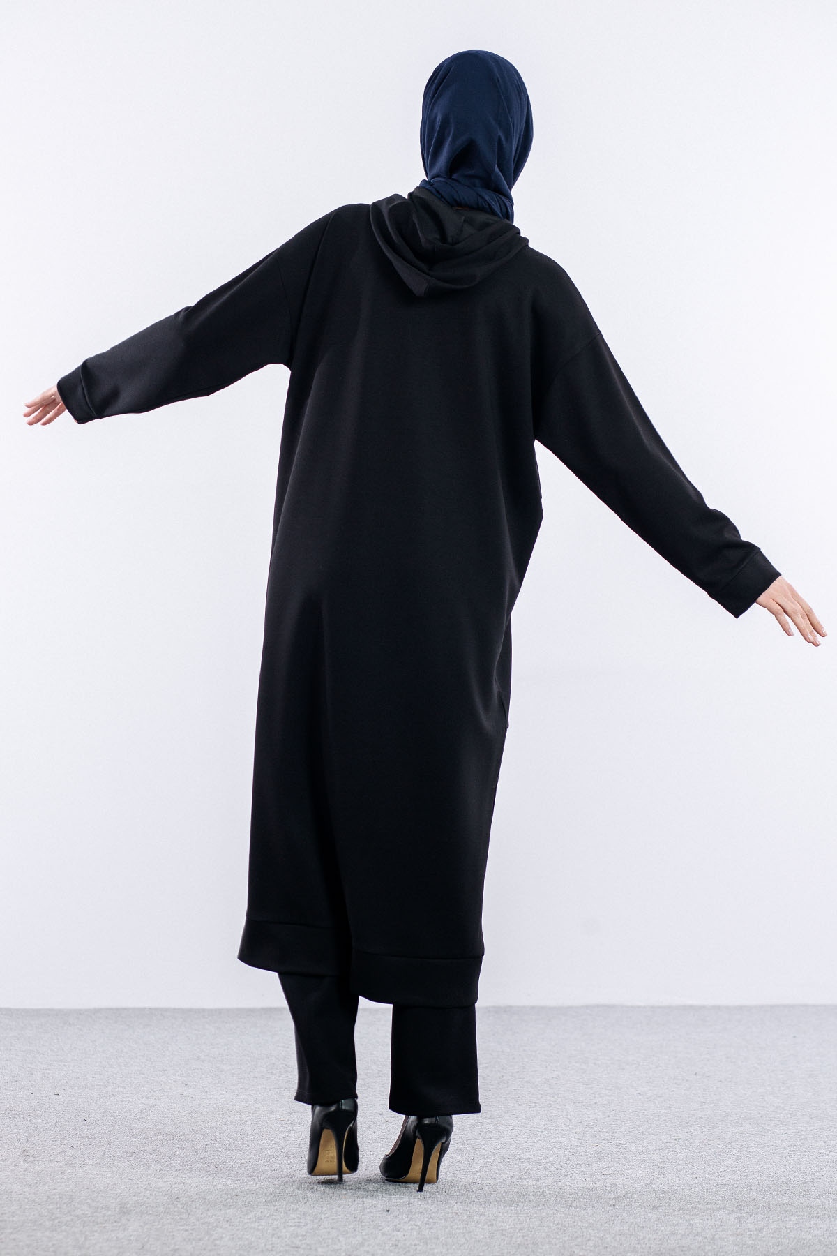 24258 şik Kap 44-46-48 - Siyah - 5