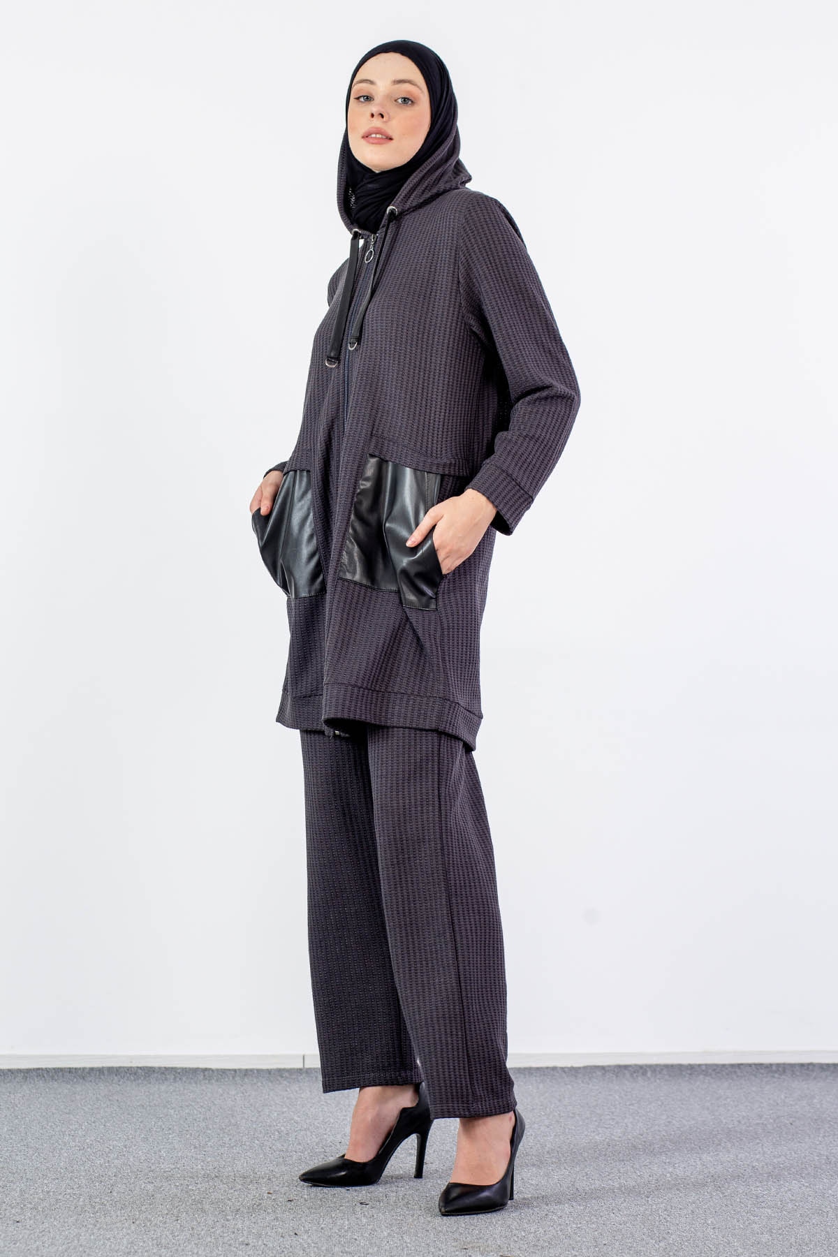 24266 Takim 44-46 - Gri - 2