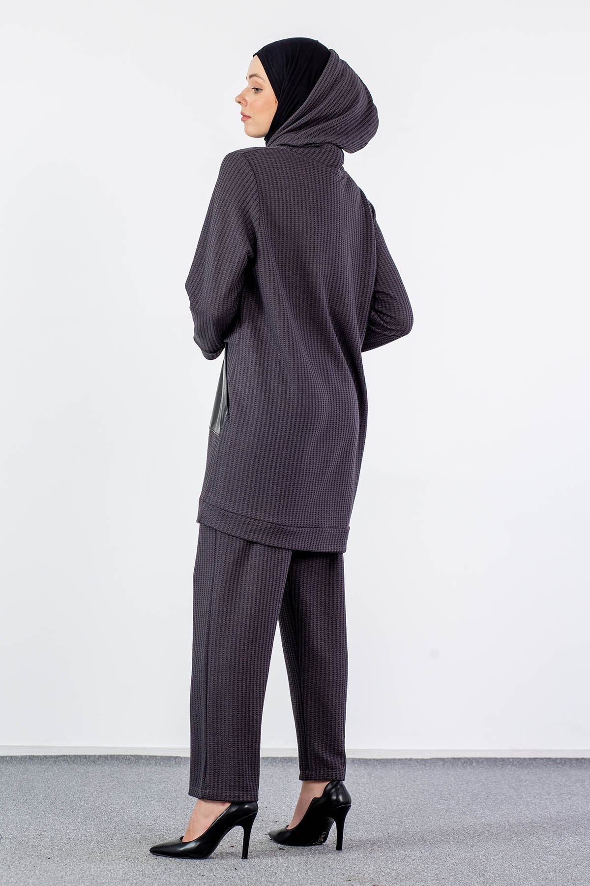 24266 Takim 44-46 - Gri - 4