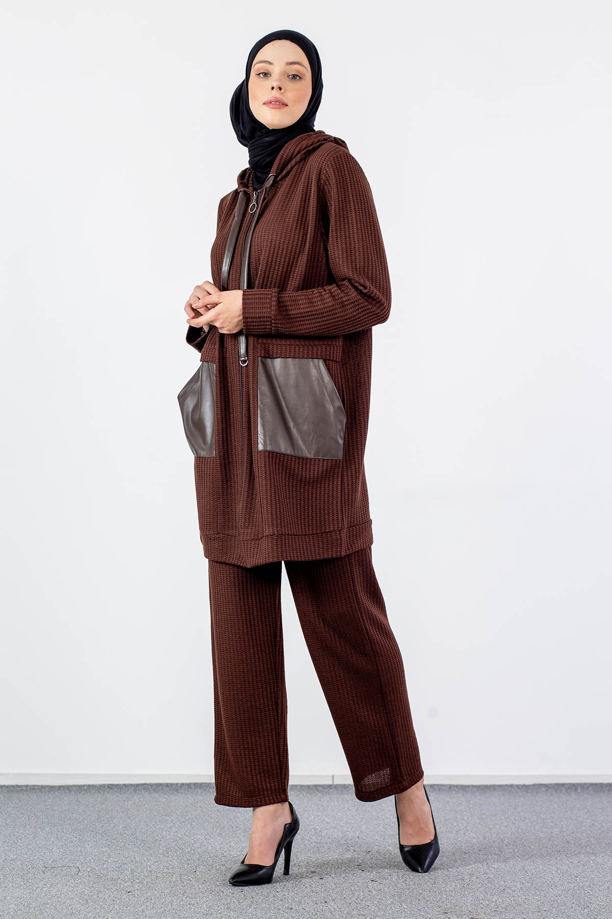 24266 Takim 44-46 - Kahve - 2