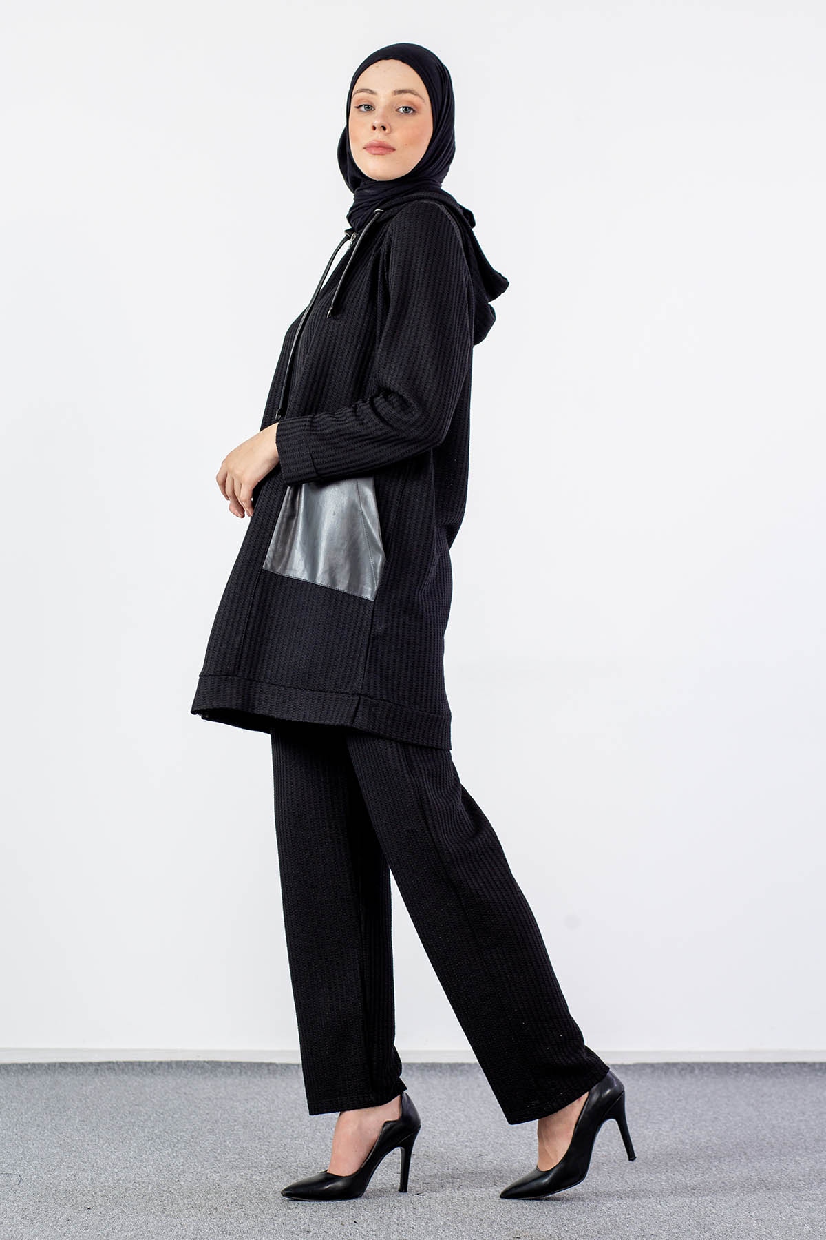 24266 Takim 44-46 - Siyah - 2