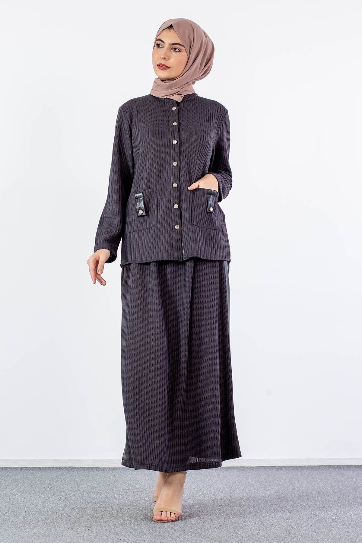 24270 E.takim 44-46 - Gri - 1