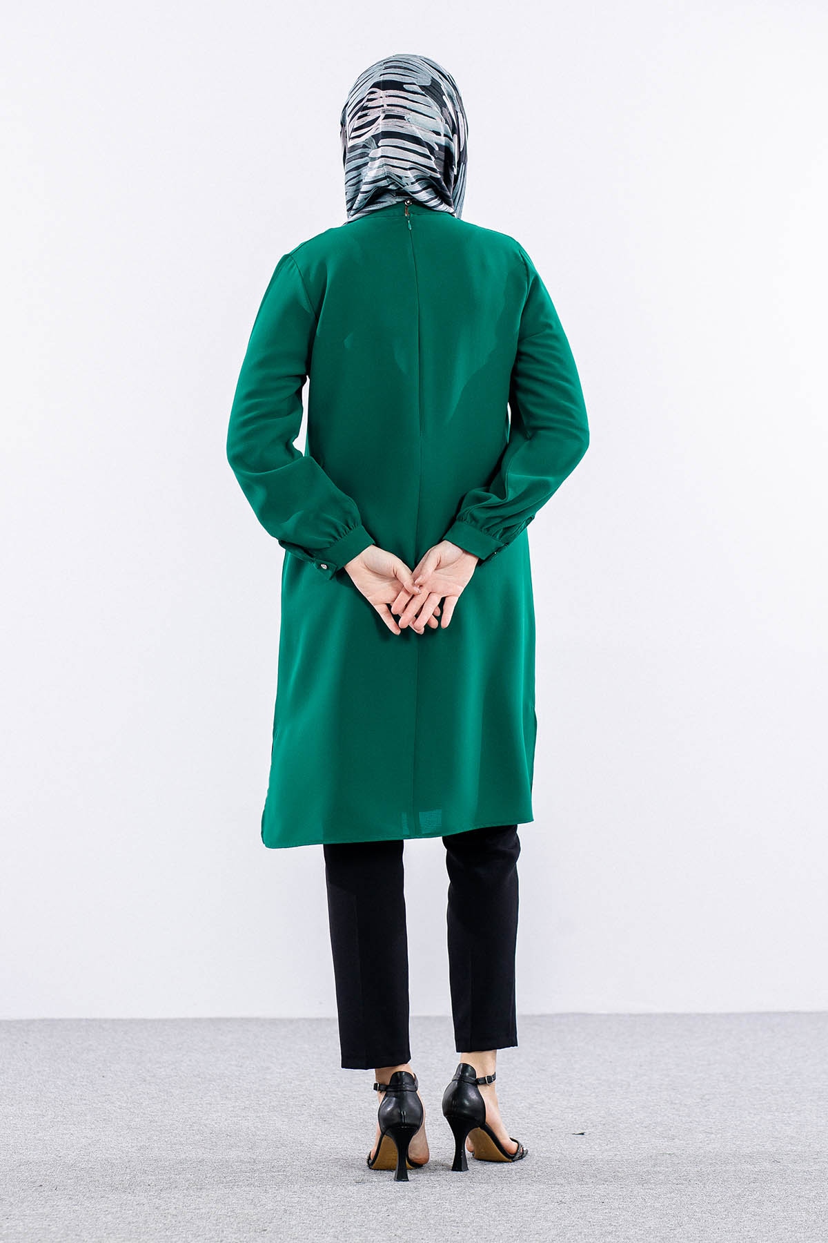 2428 Tunik 42-48 Kravat - Mint - 5