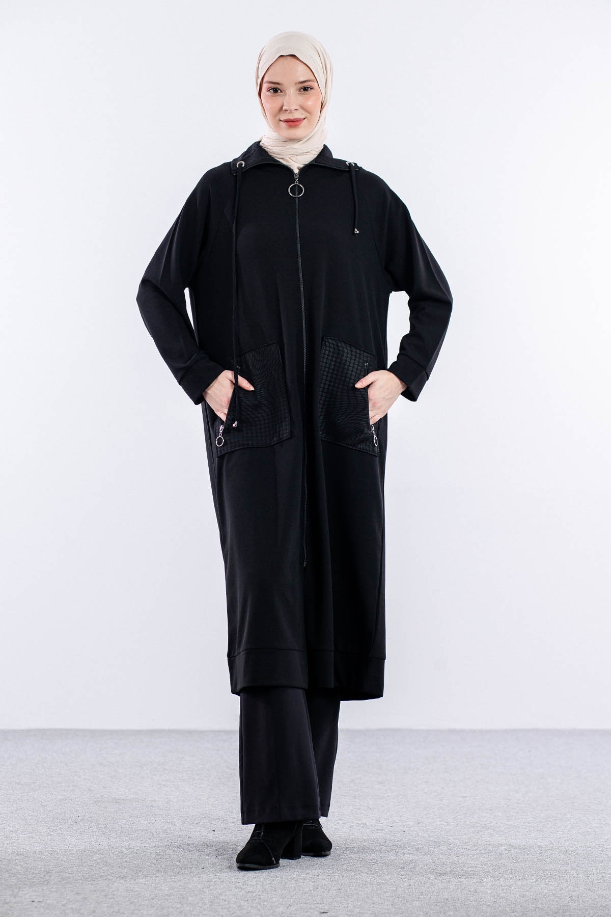 24286 Ferm.kap 44-46-48 - Siyah - 1