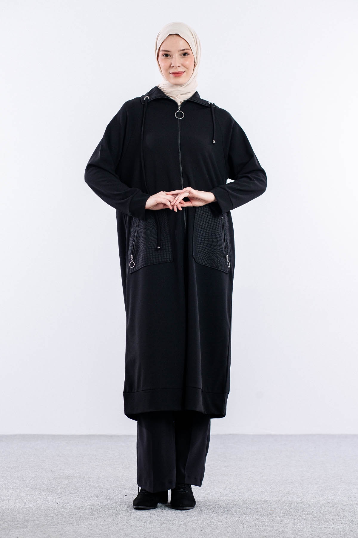 24286 Ferm.kap 44-46-48 - Siyah - 2