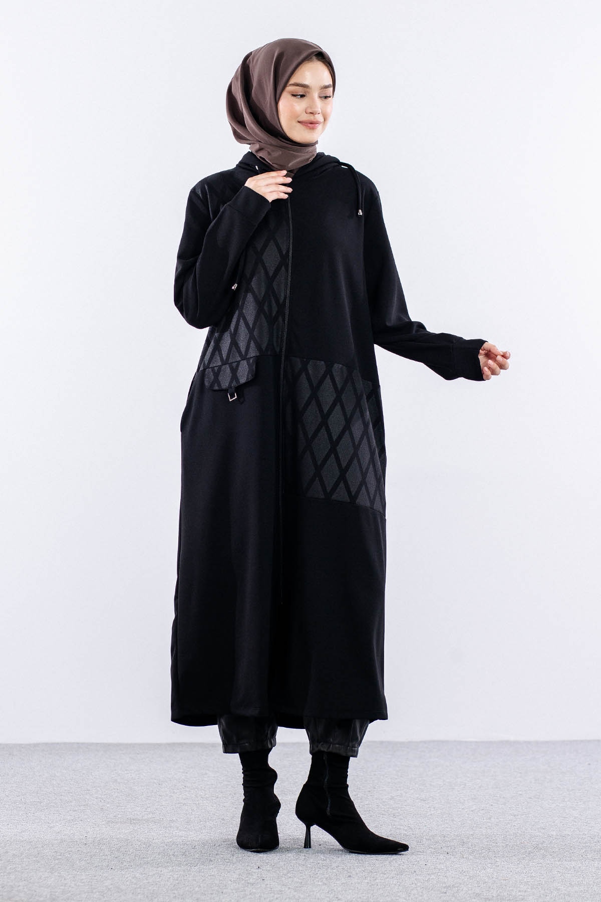 24287 Ferm.kap 44-46-48 - Siyah - 1