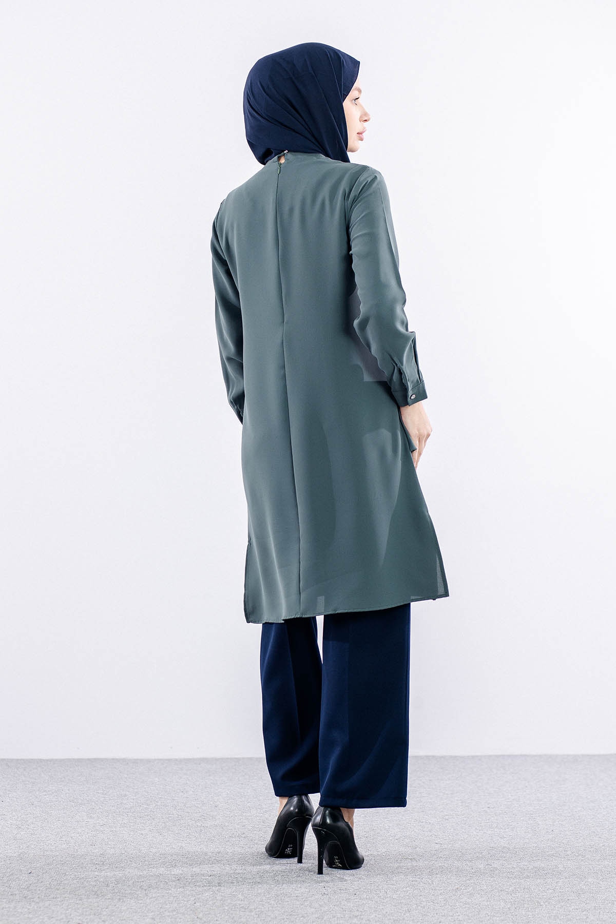 2430 Tunik 42-48 Kusgozu - Haki - 5