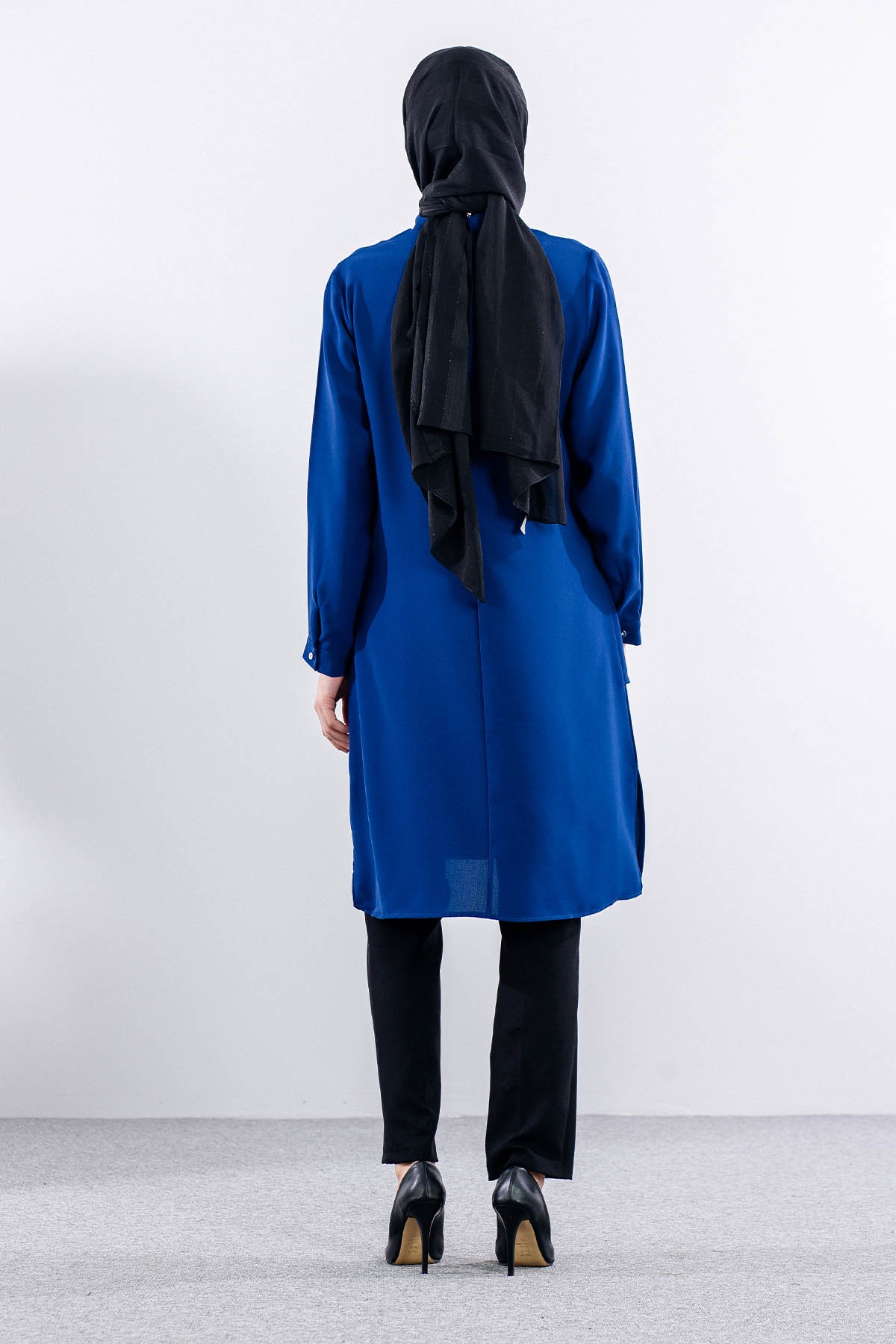 2430 Tunik 42-48 Kusgozu - Sax - 5