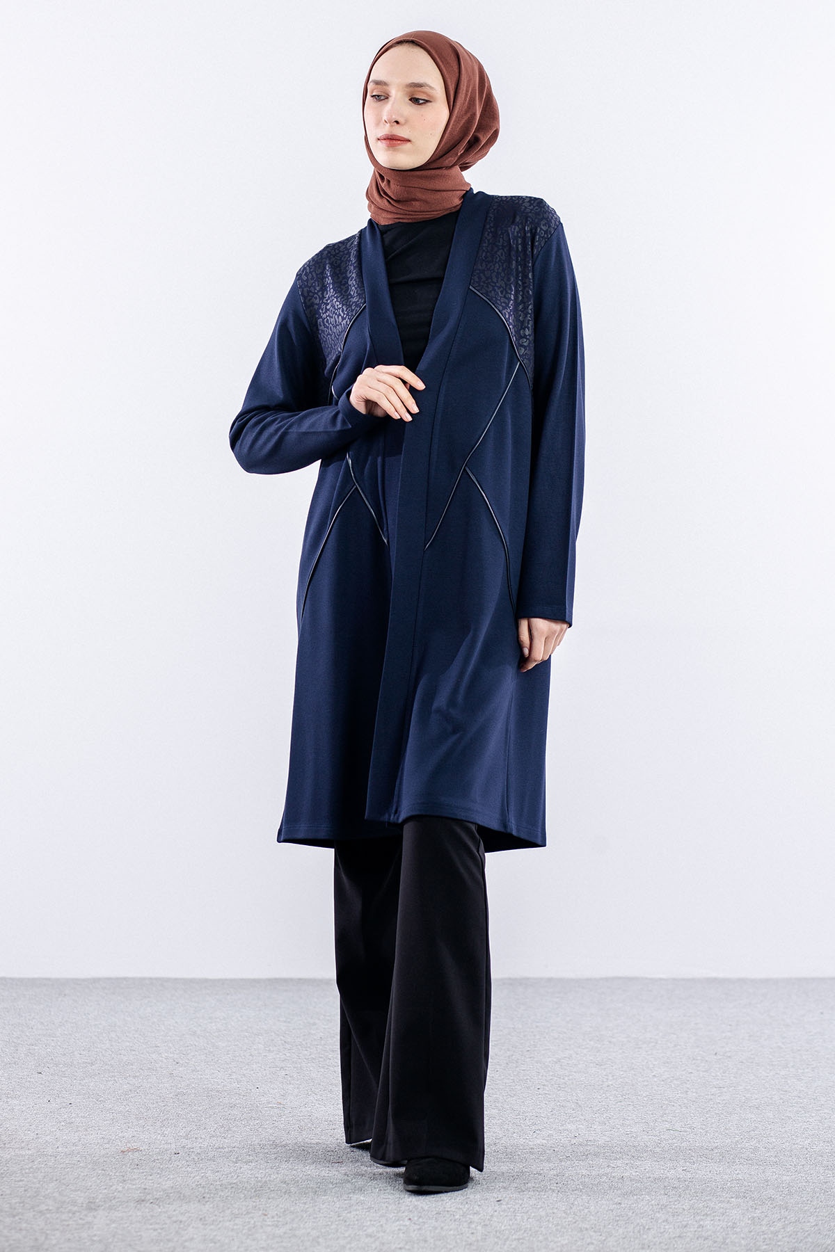 24300 Hirka 44-46-48-50 - Lacivert - 1