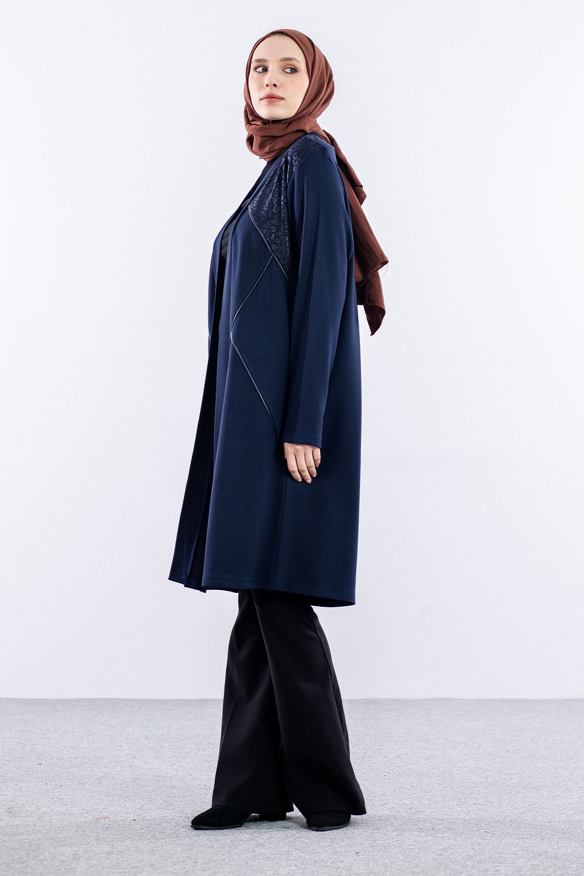 24300 Hirka 44-46-48-50 - Lacivert - 2