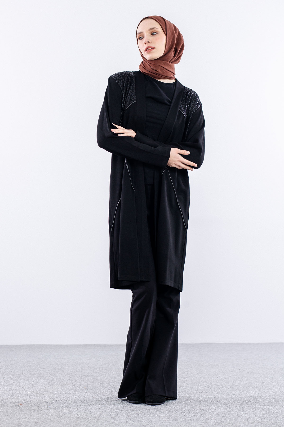 24300 Hirka 44-46-48-50 - Siyah - 2