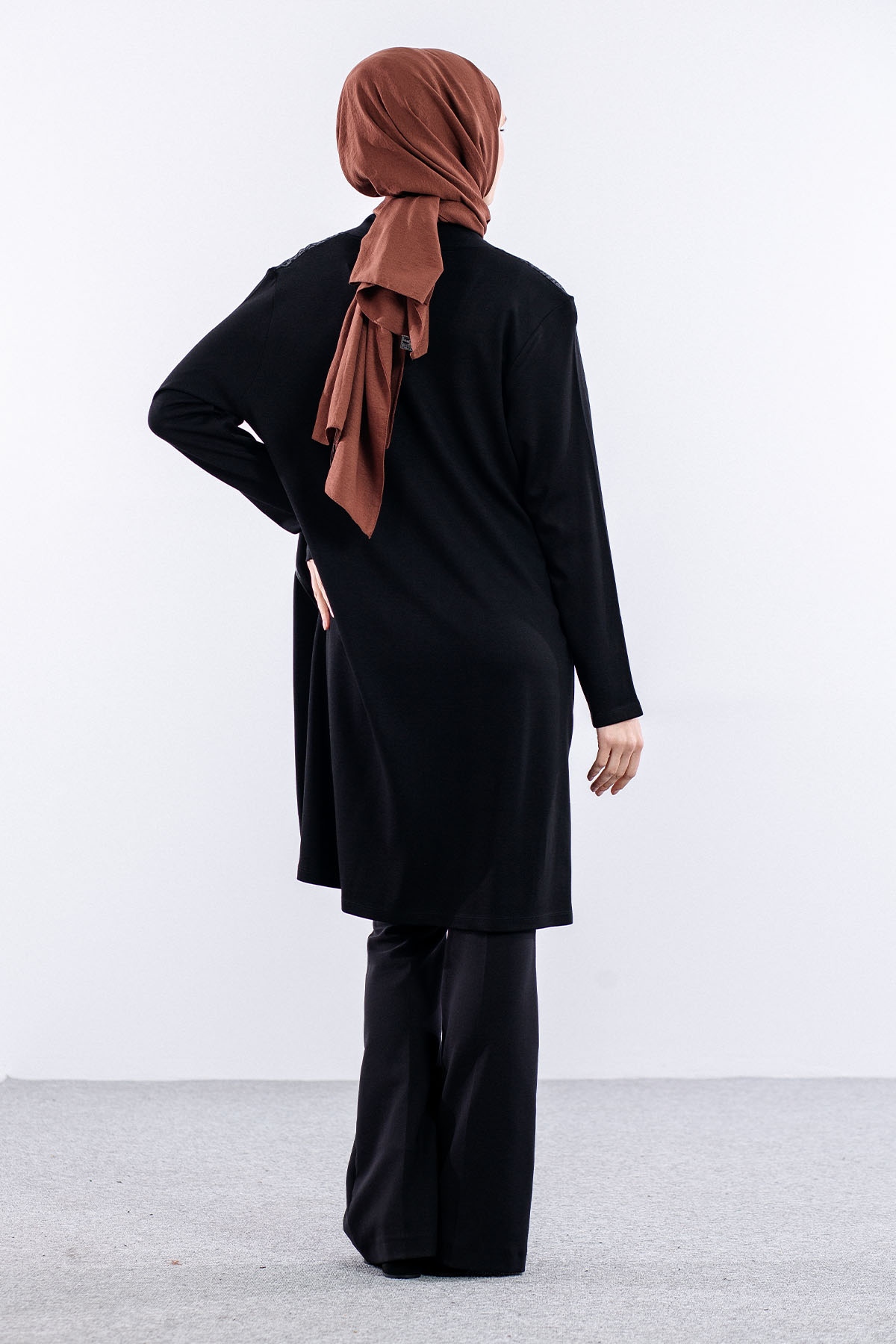 24300 Hirka 44-46-48-50 - Siyah - 4