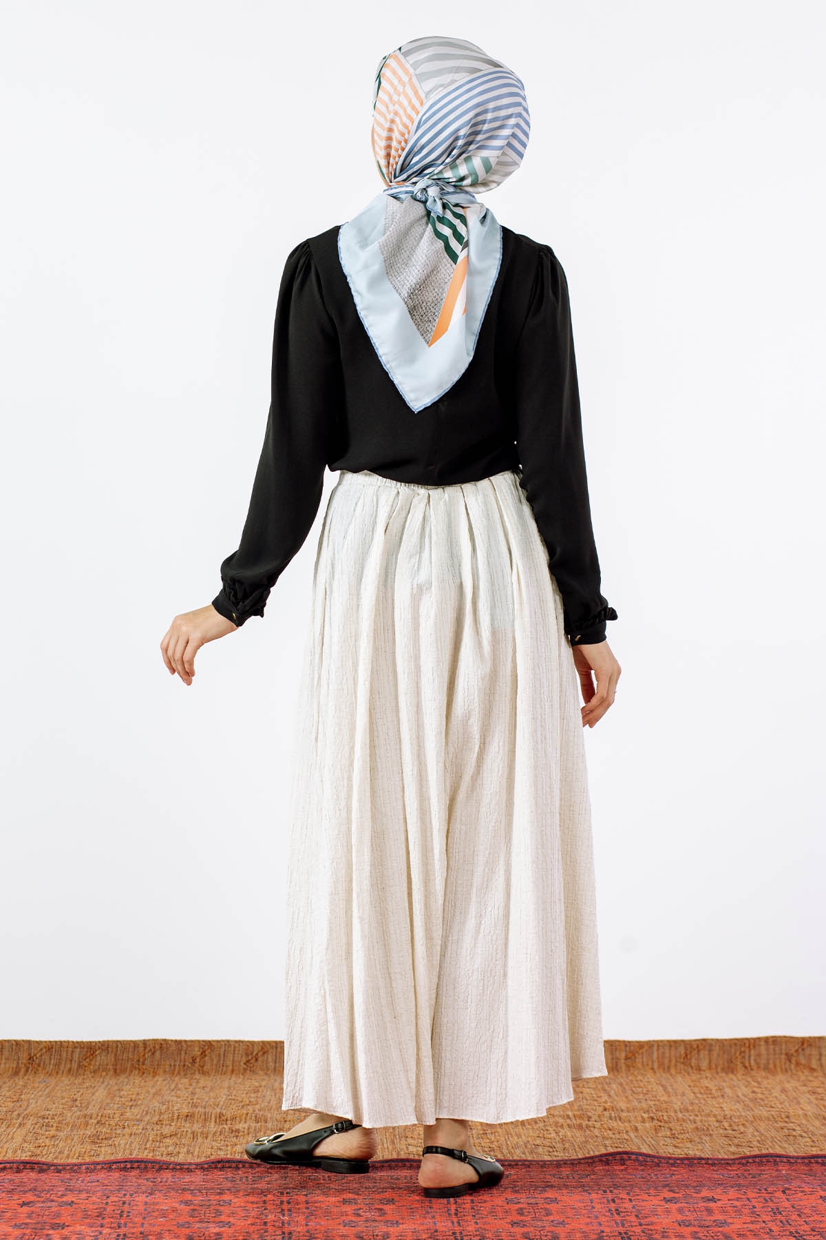 2431092 Plise Etek 38-44 - Ekru - 5