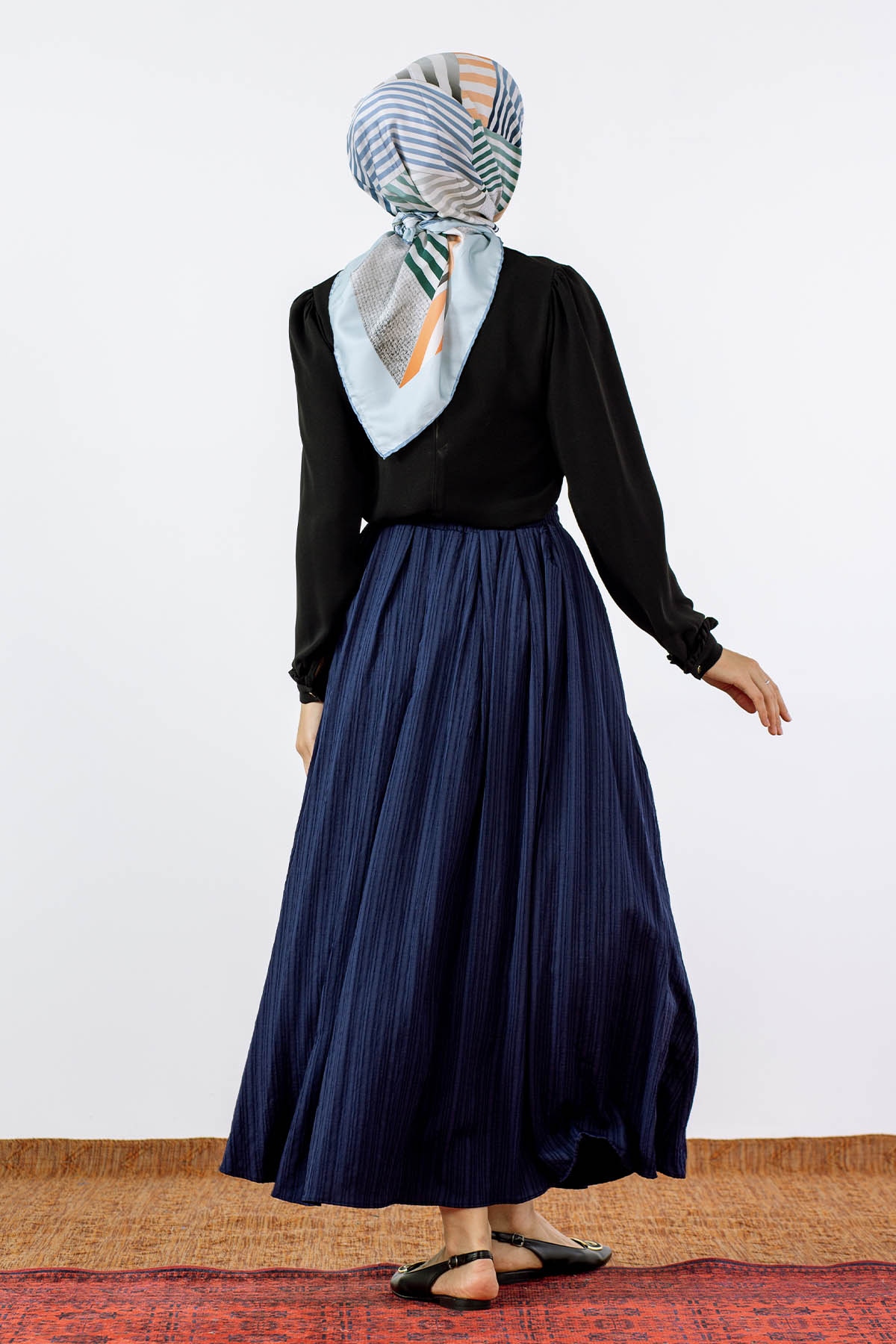 2431092 Plise Etek 38-44 - Lacivert - 6