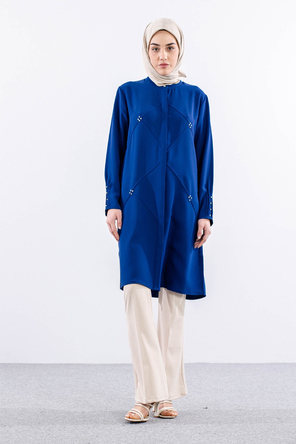 2433 Tunik 42-48 Dks - Sax - 1