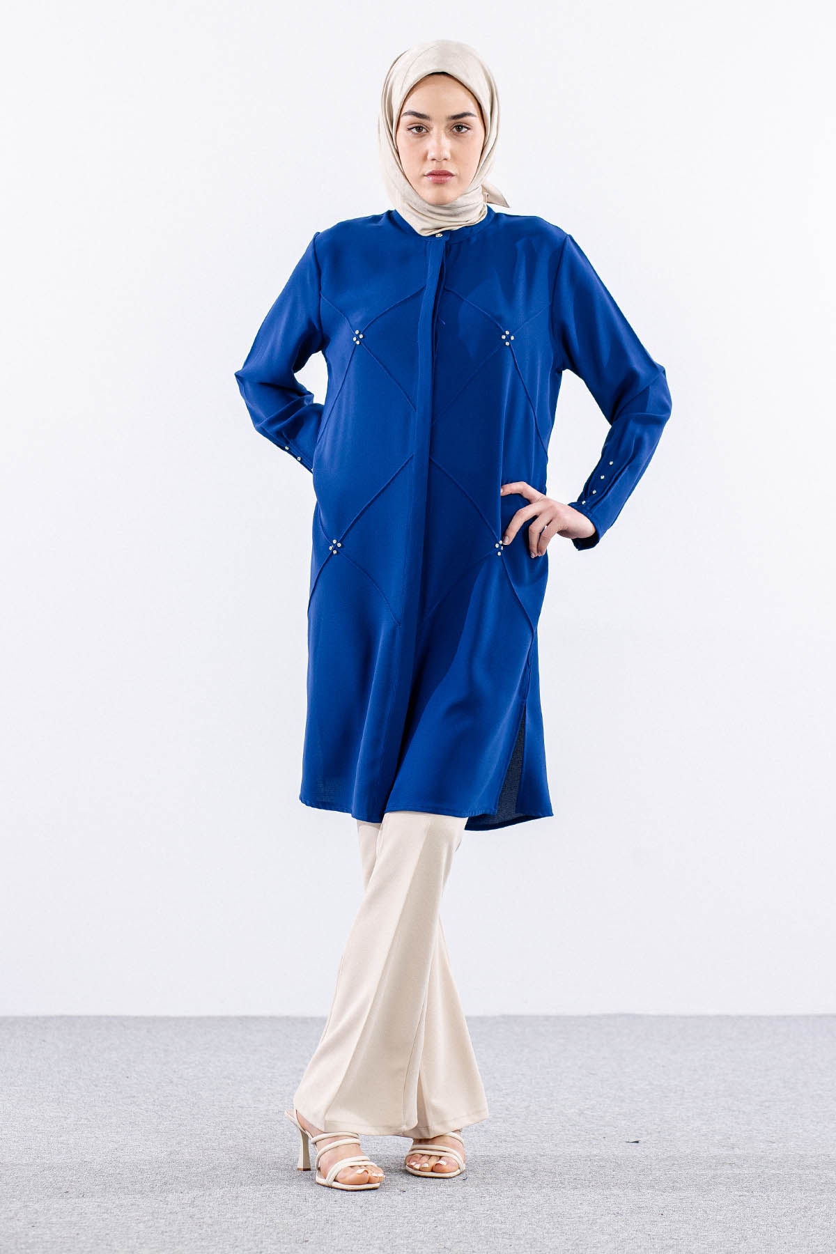 2433 Tunik 42-48 Dks - Sax - 2