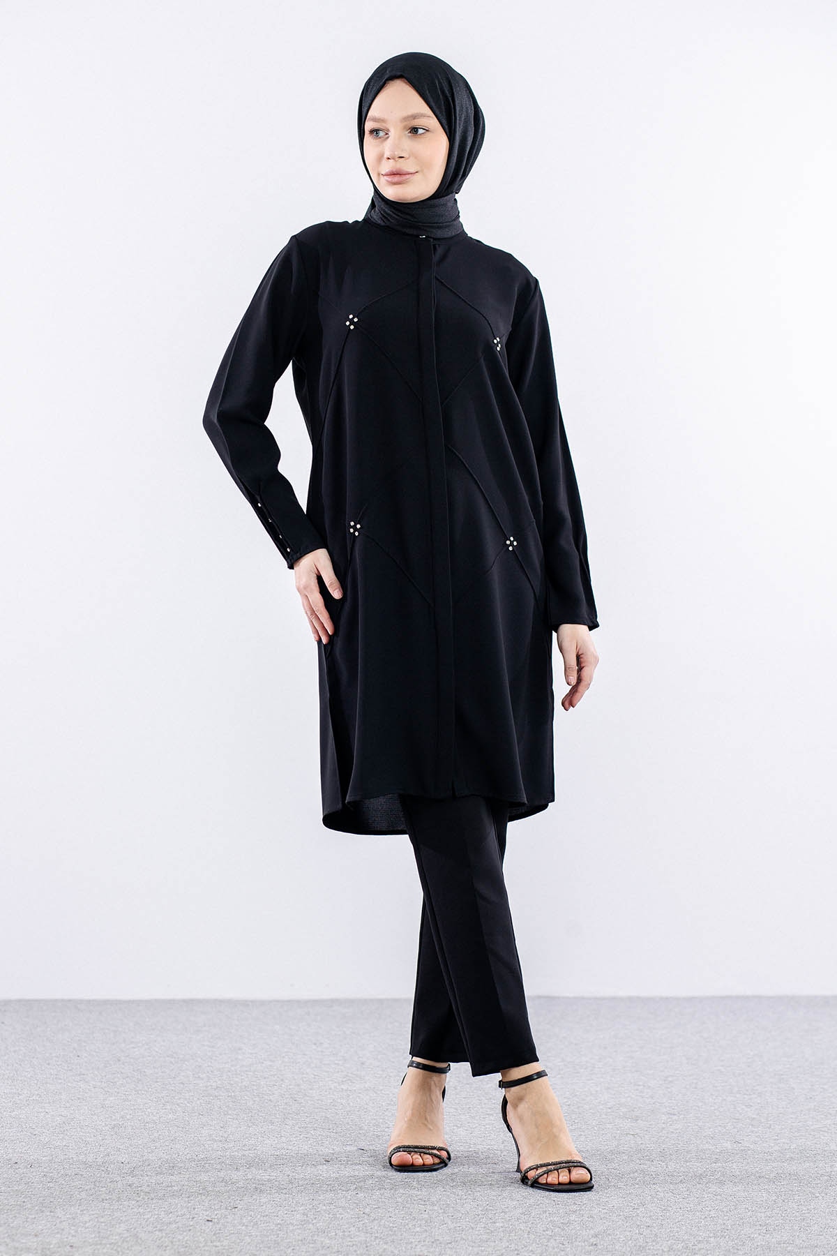 2433 Tunik 42-48 Dks - Siyah - 2