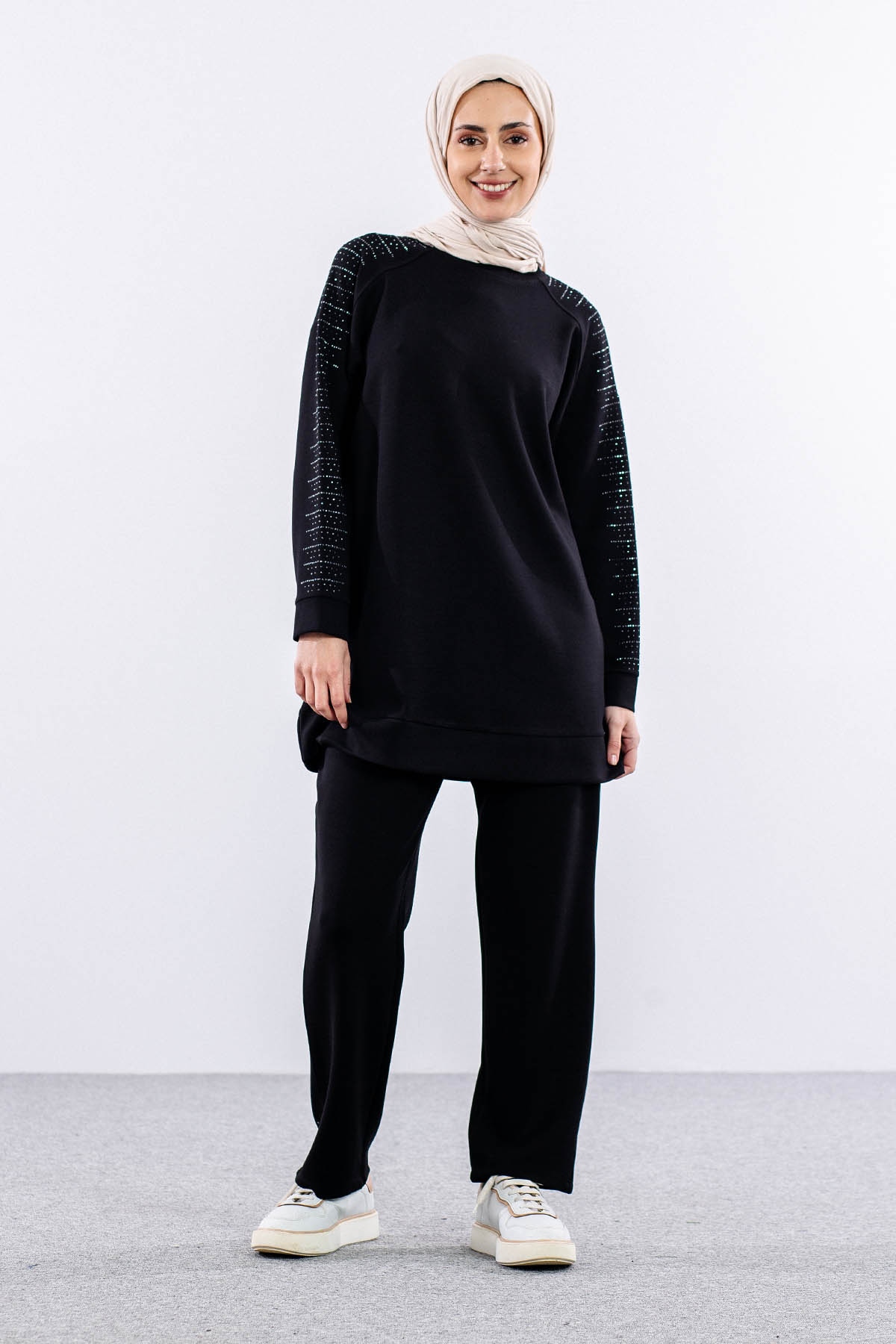 24333 Takim 44-46 Kol Tas - Siyah - 1