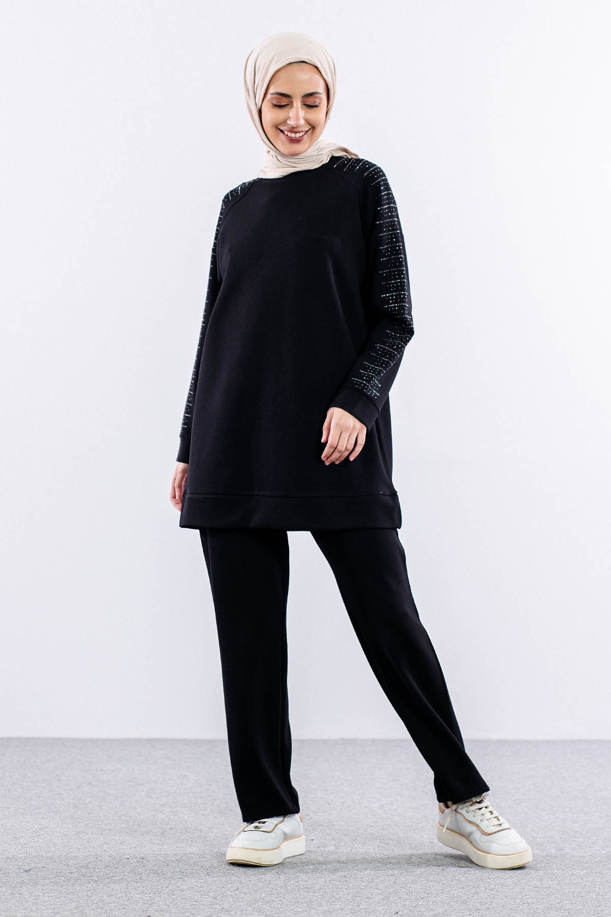 24333 Takim 44-46 Kol Tas - Siyah - 3