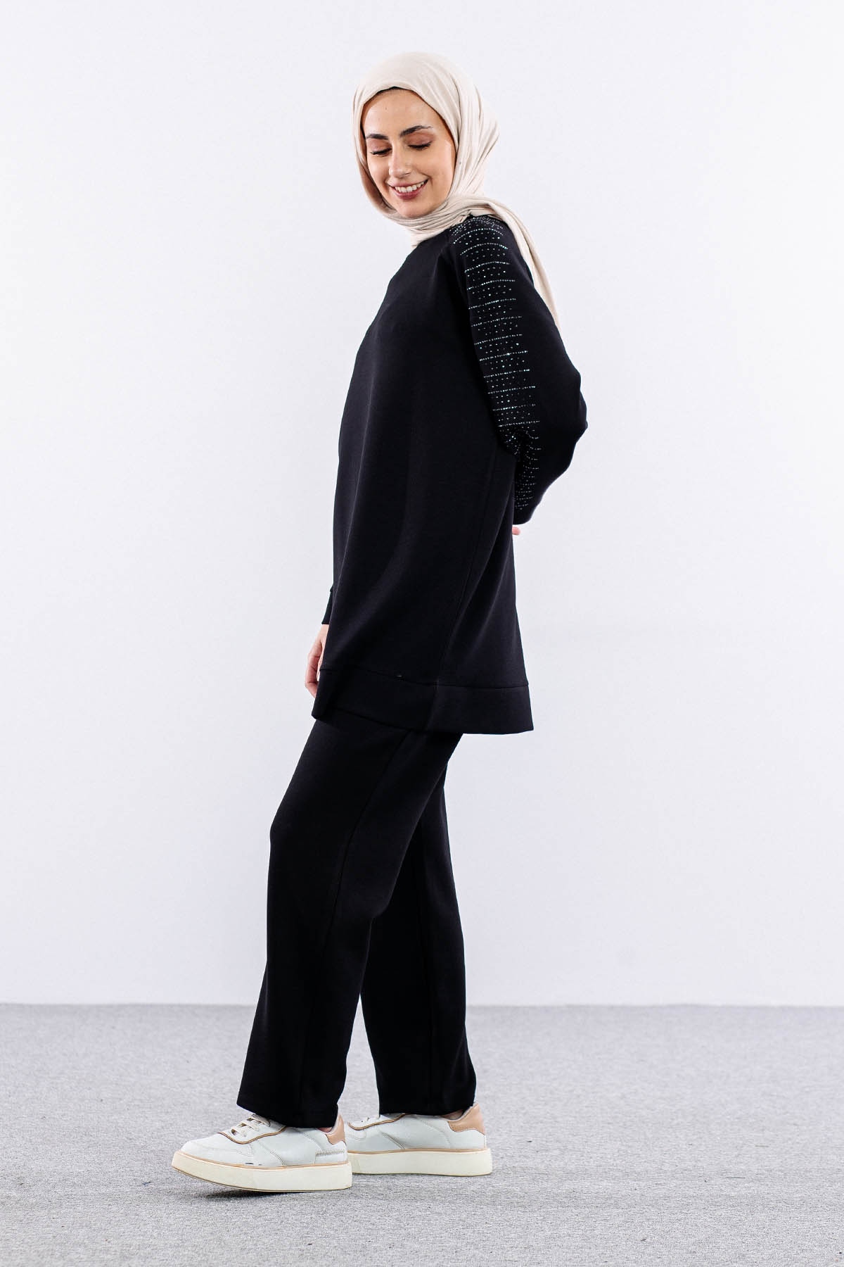 24333 Takim 44-46 Kol Tas - Siyah - 4