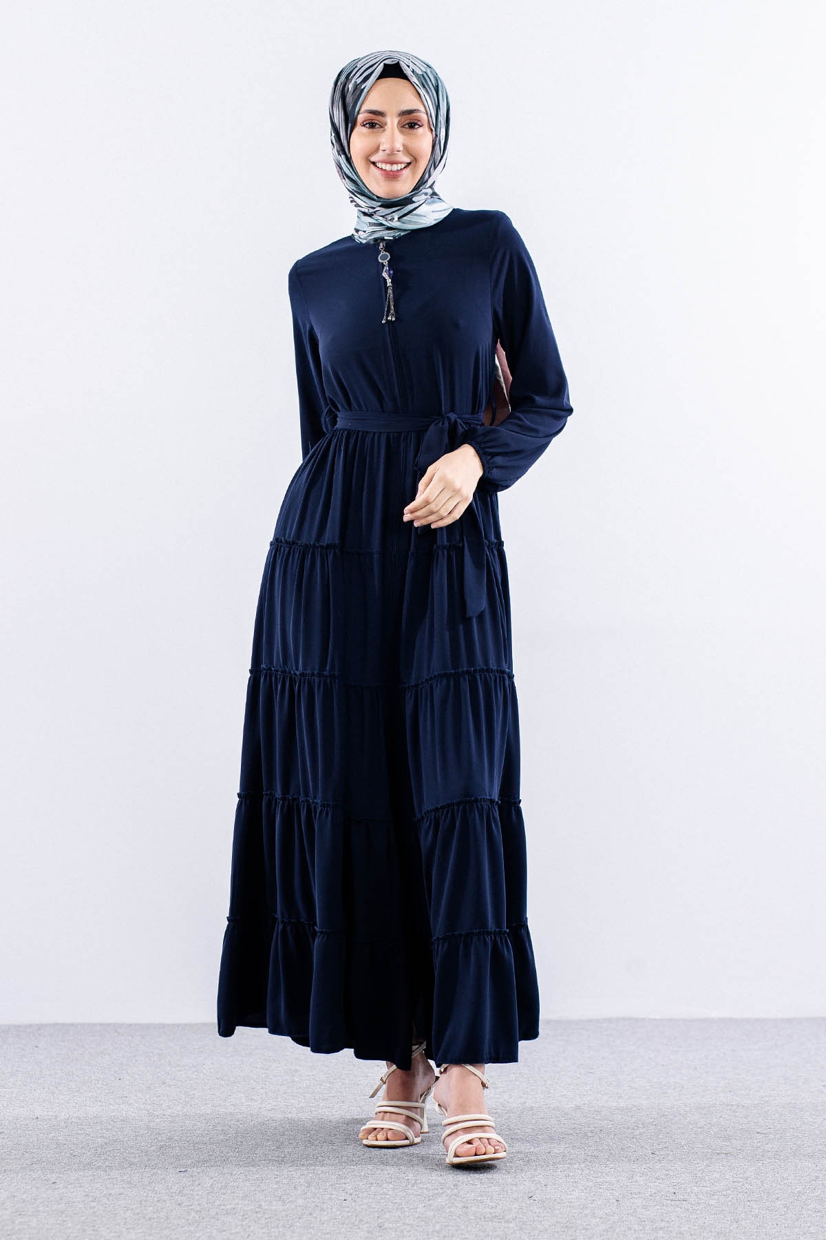 2455 Ferace 38-48 Katli - Lacivert - 2