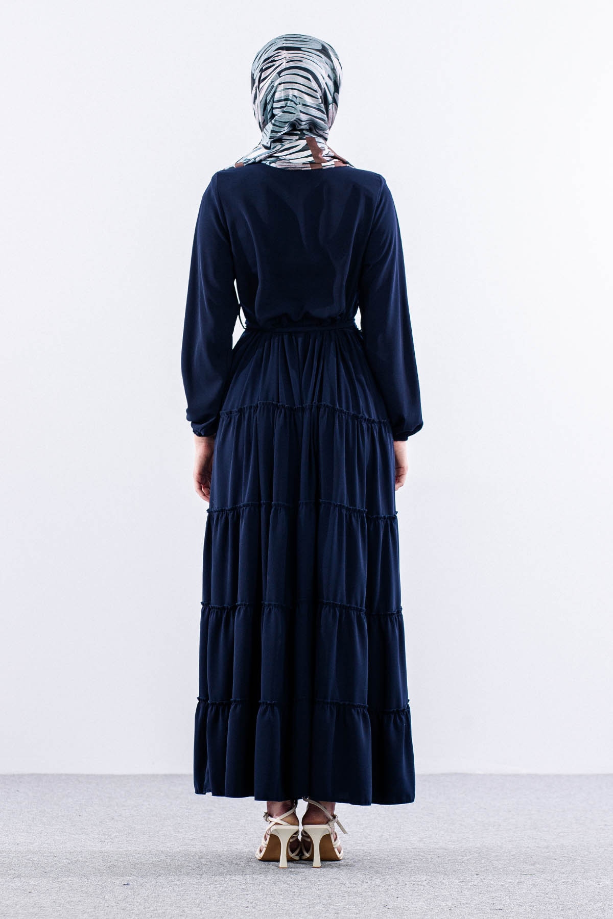 2455 Ferace 38-48 Katli - Lacivert - 5