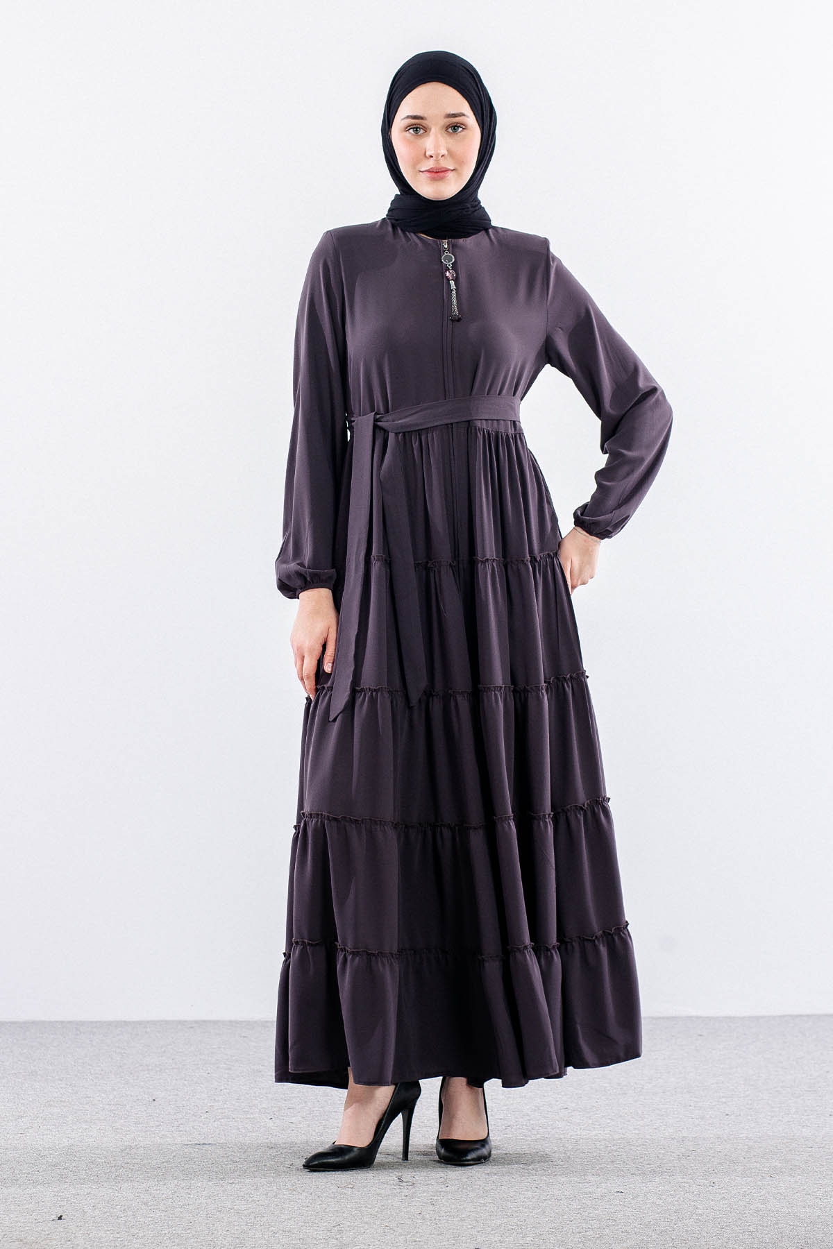 2455 Ferace 38-52 5 Katli - Gri - 2