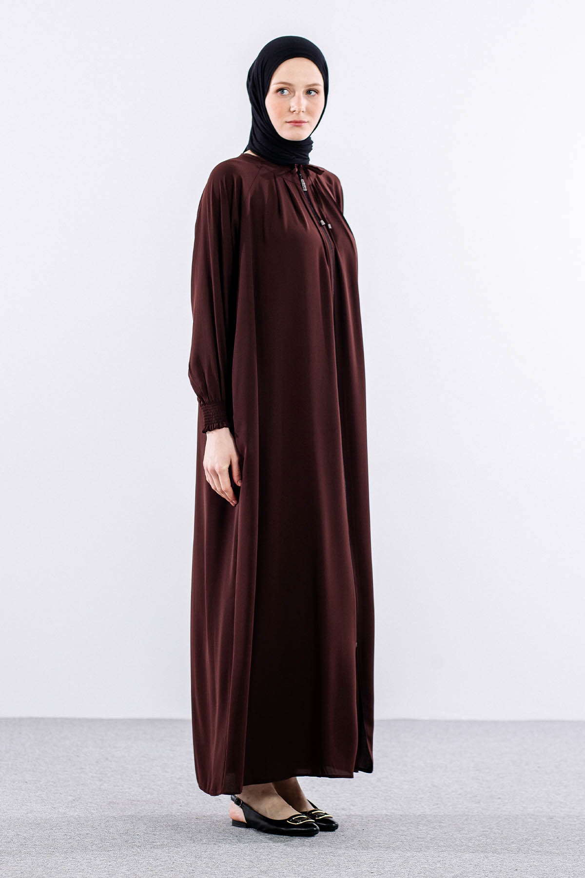 2463 Ferace 1-2-3 - Kahve - 2