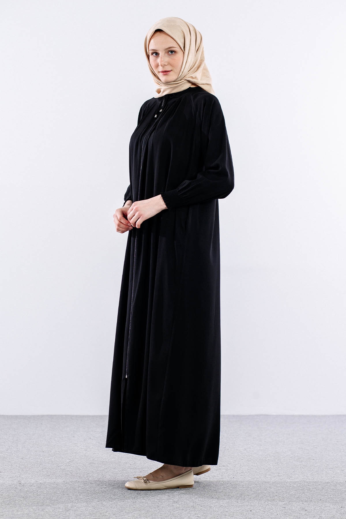 2463 Ferace 1-2-3 - Siyah - 2