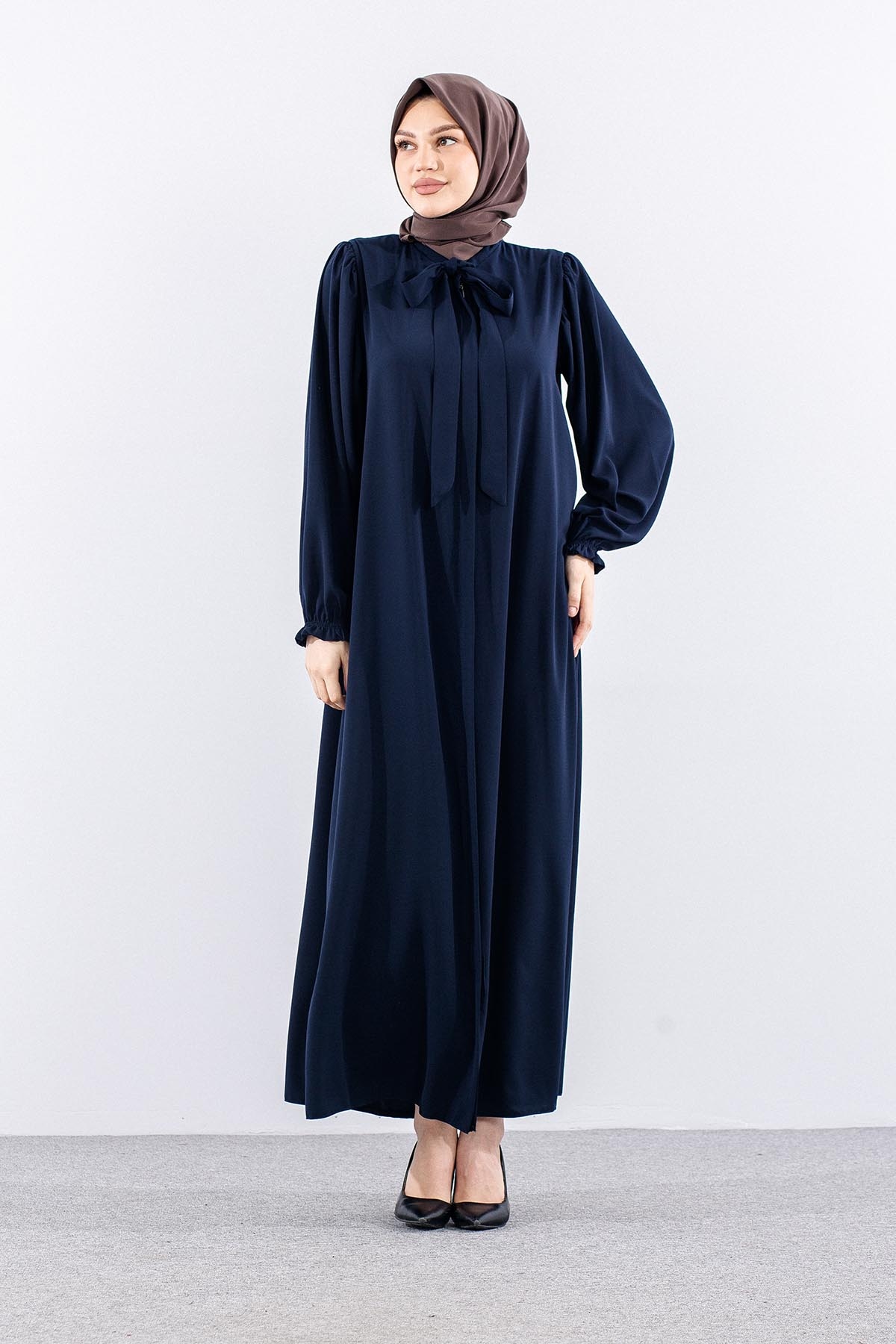 2464 Ferace 38-48 Medine Ipegi - Lacivert - 1