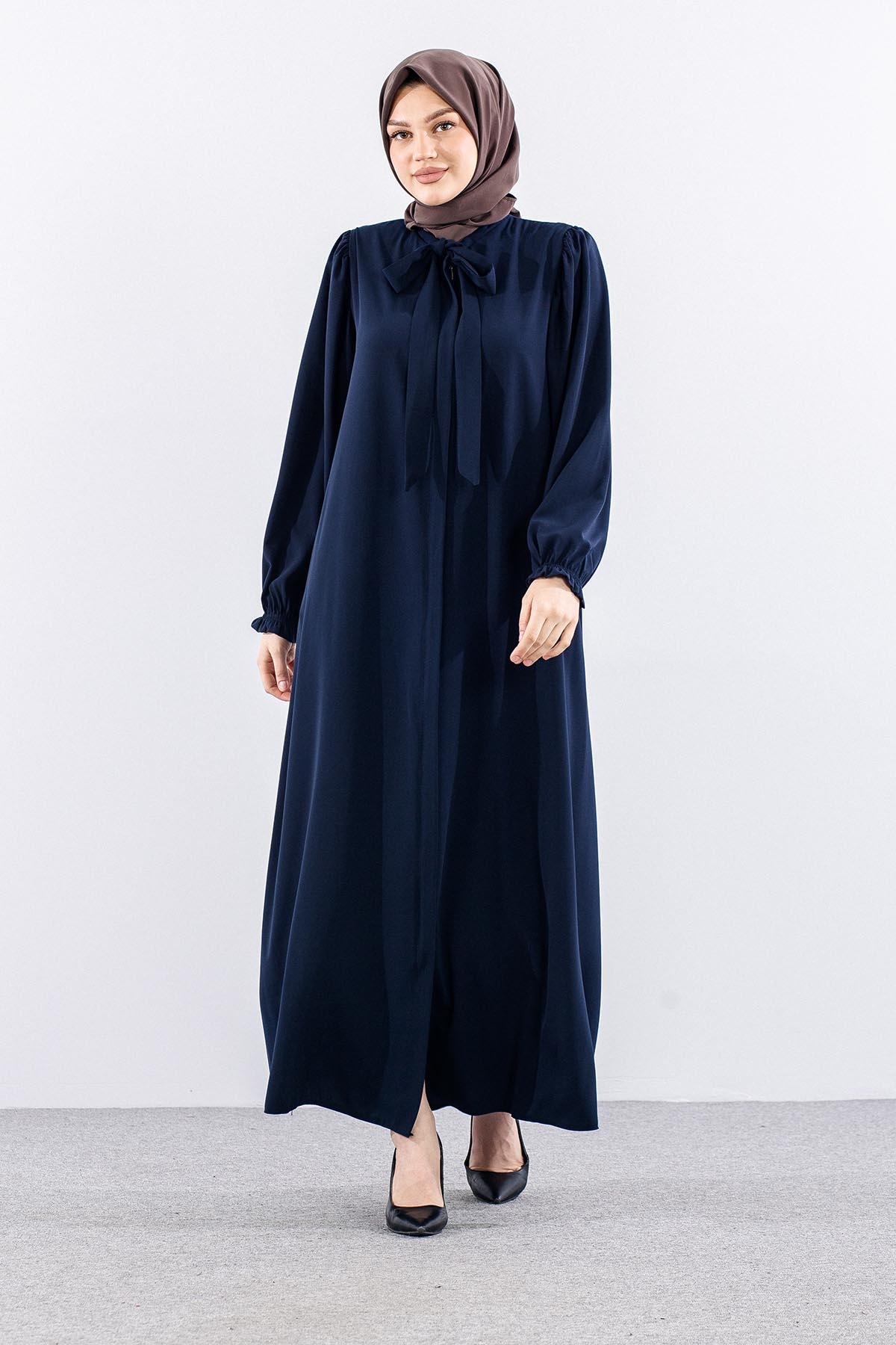 2464 Ferace 38-48 Medine Ipegi - Lacivert - 2