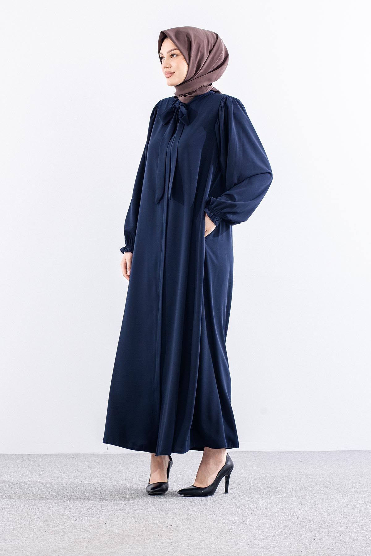 2464 Ferace 38-48 Medine Ipegi - Lacivert - 3