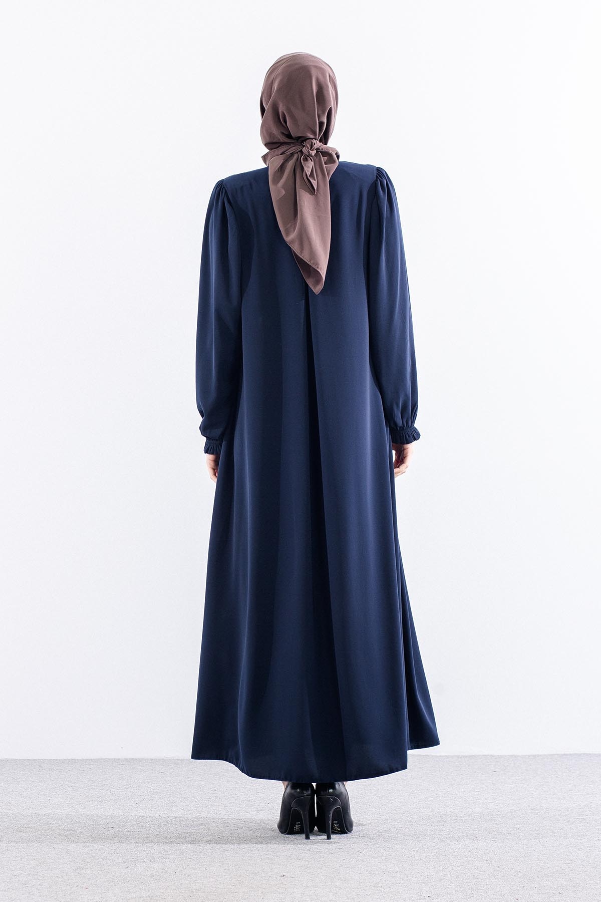 2464 Ferace 38-48 Medine Ipegi - Lacivert - 4