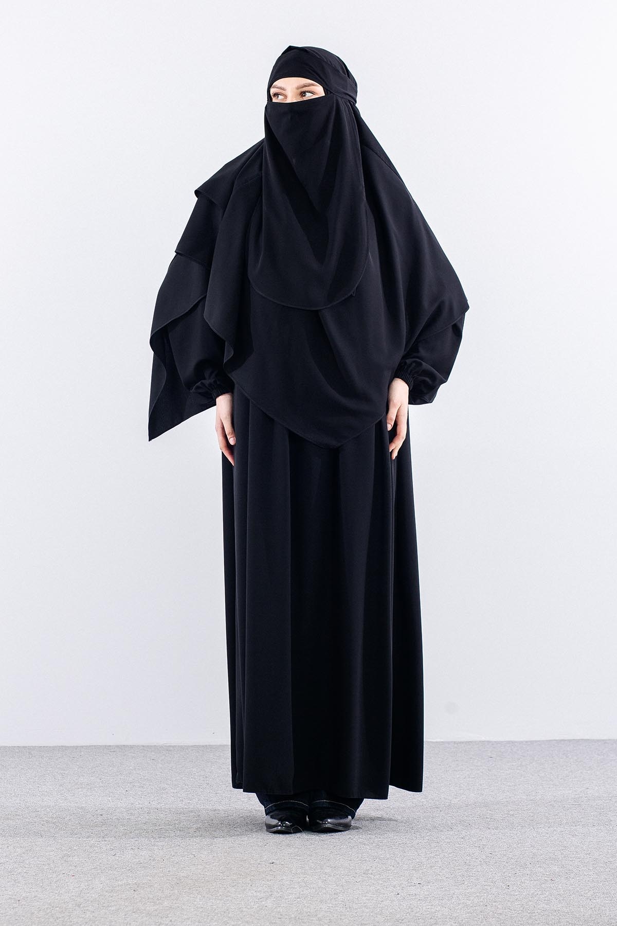 2466 3lu Sufle Takim & Pece Tek - Siyah - 1