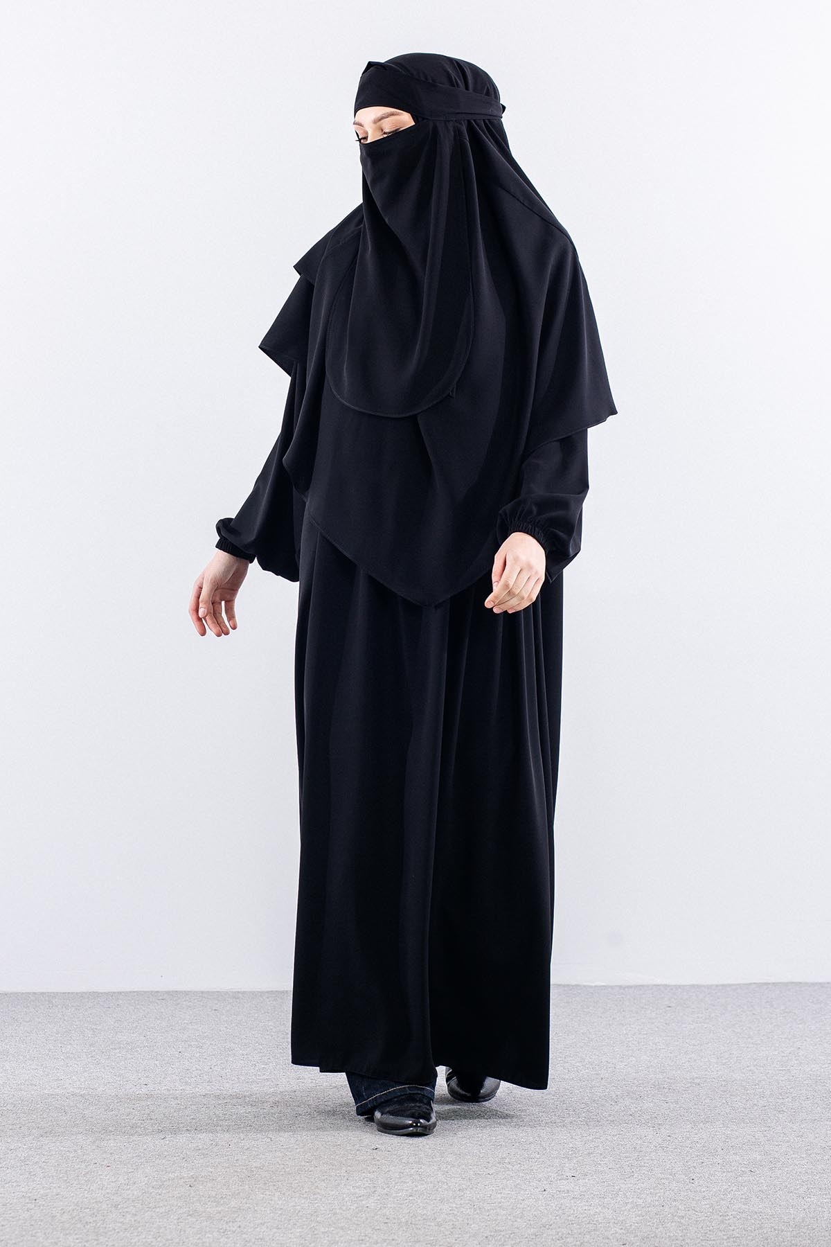 2466 3lu Sufle Takim & Pece Tek - Siyah - 2