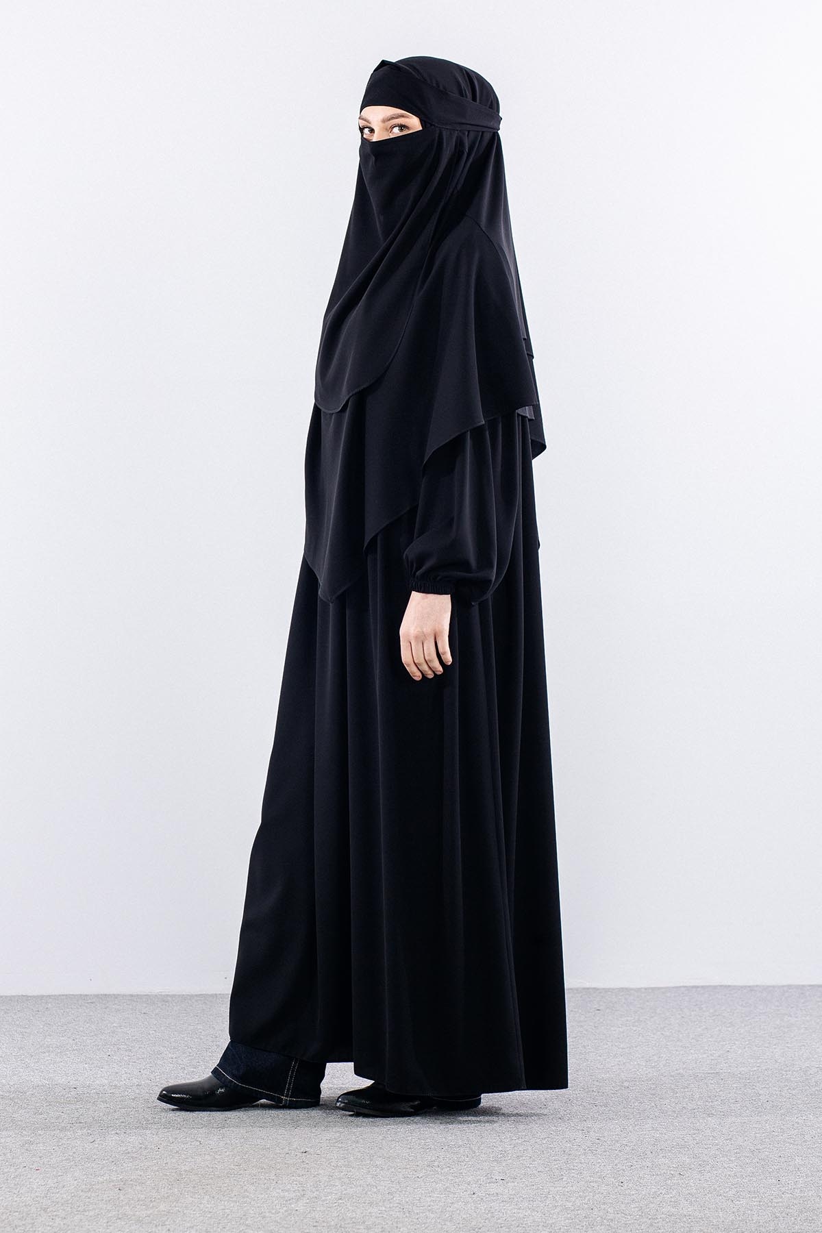 2466 3lu Sufle Takim & Pece Tek - Siyah - 4