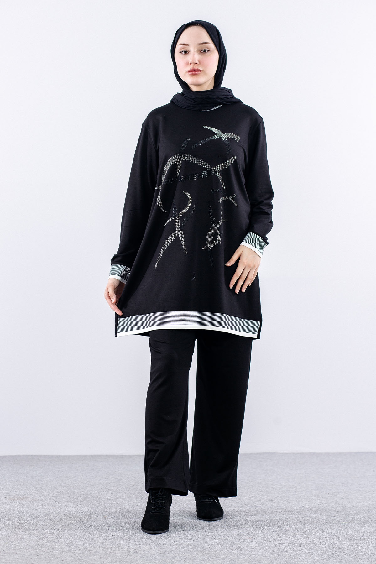 2489 Takim 46-52 - Siyah - 1