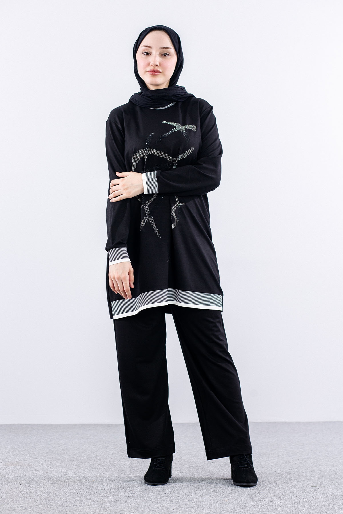 2489 Takim 46-52 - Siyah - 2