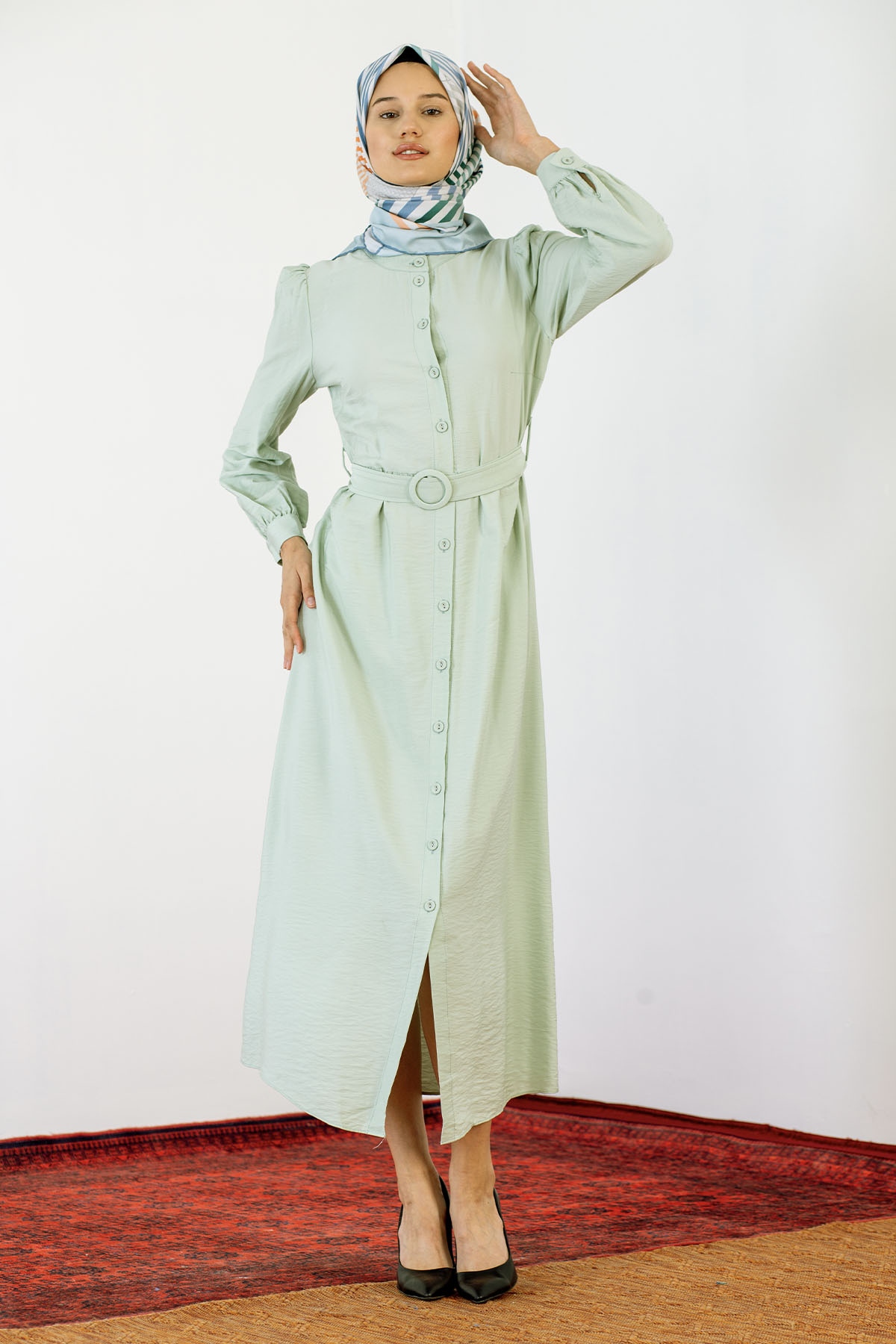 24964 Elbise S-m-l - Cagla - 2