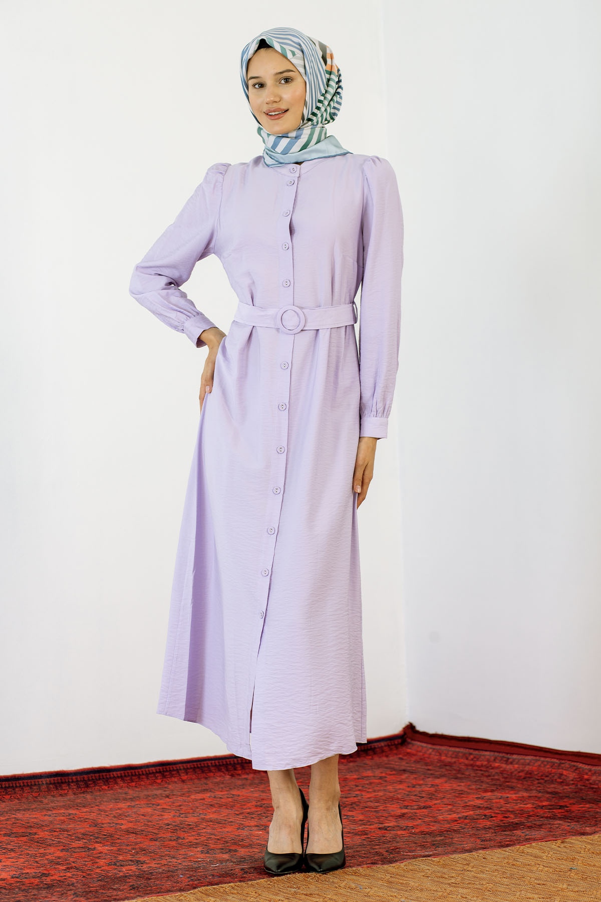 24964 Elbise S-m-l - Lila - 1